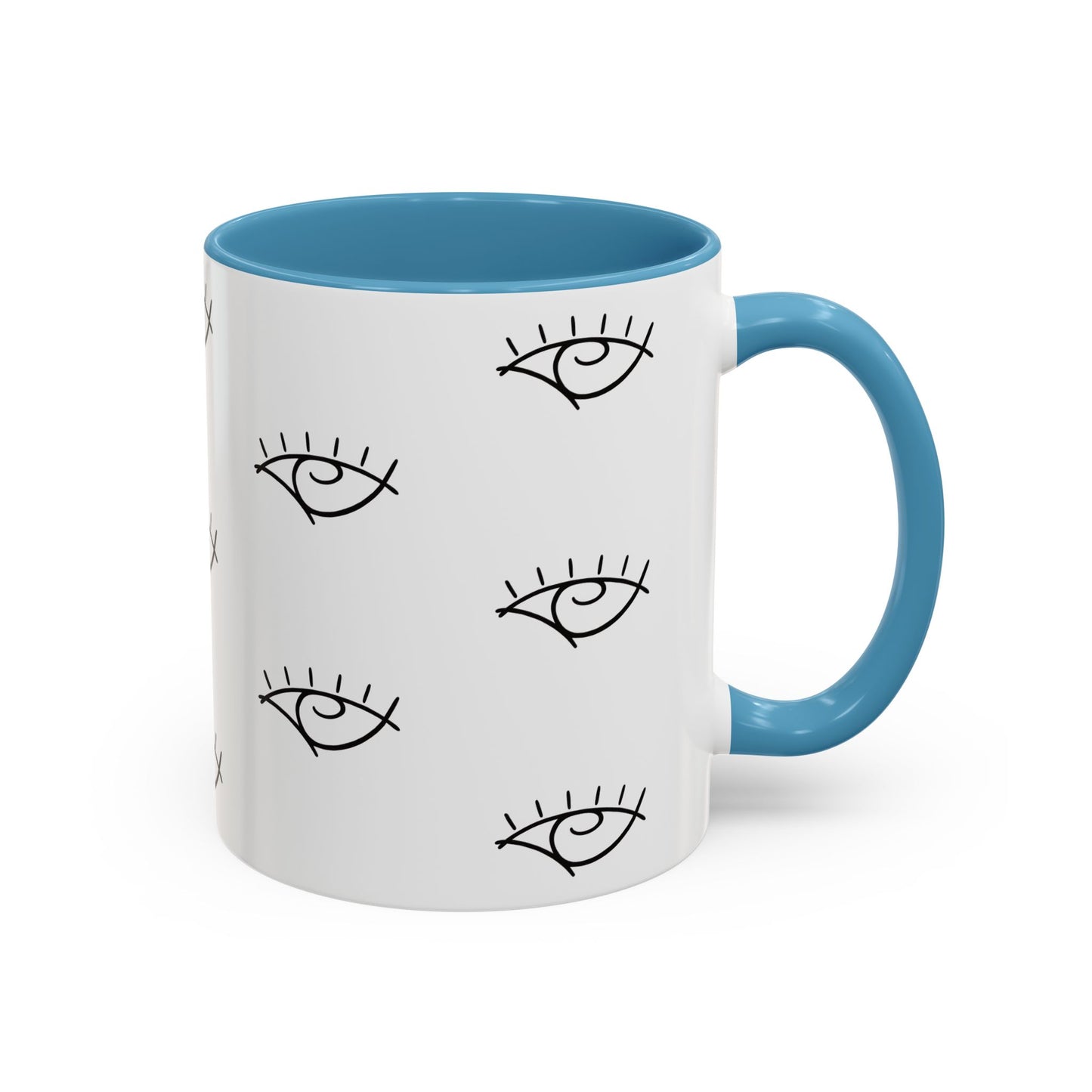 Seeing Eye Three-peat Accent Mug