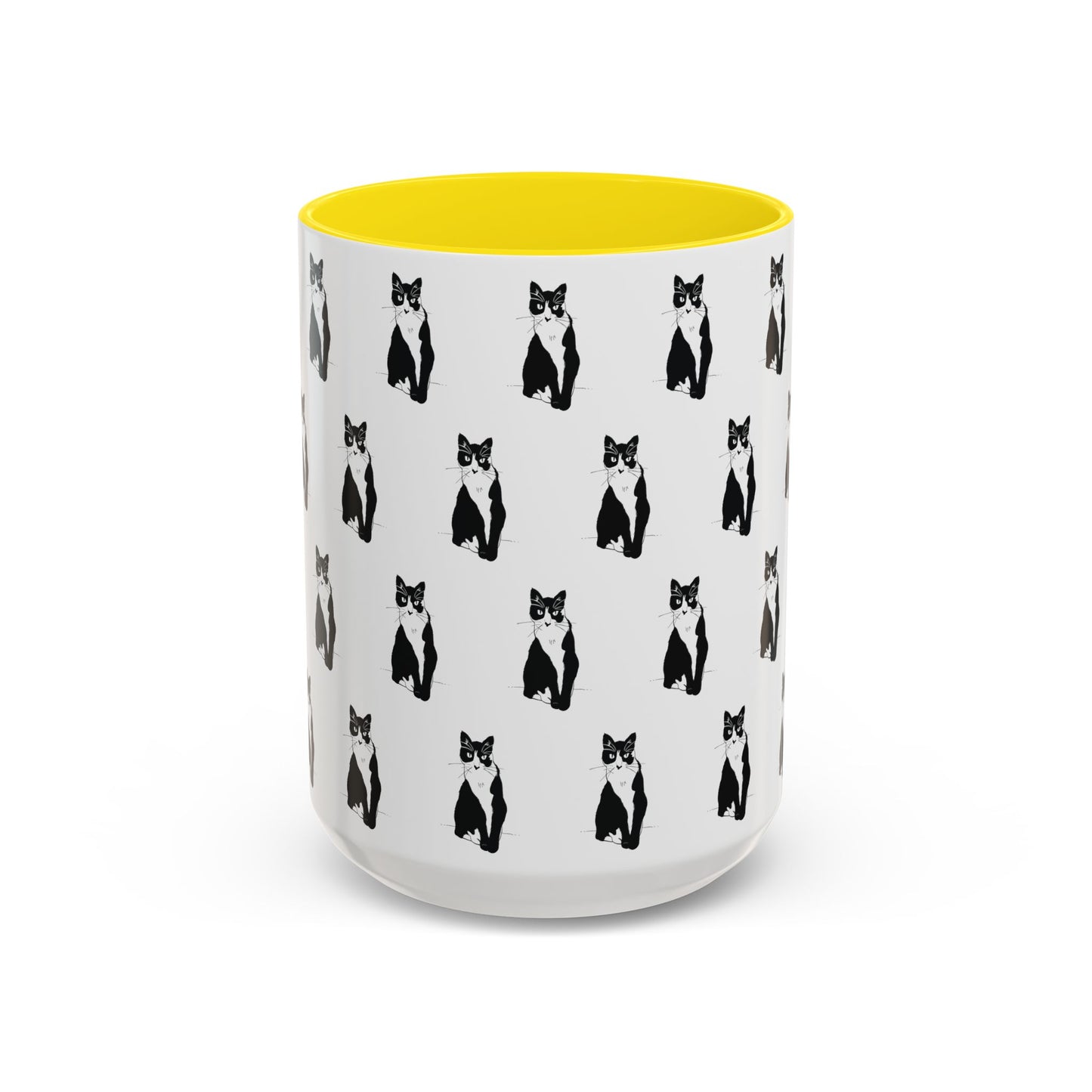 Herd of Cats Accent Mug (Transparent Style Cat) - Cat Mug