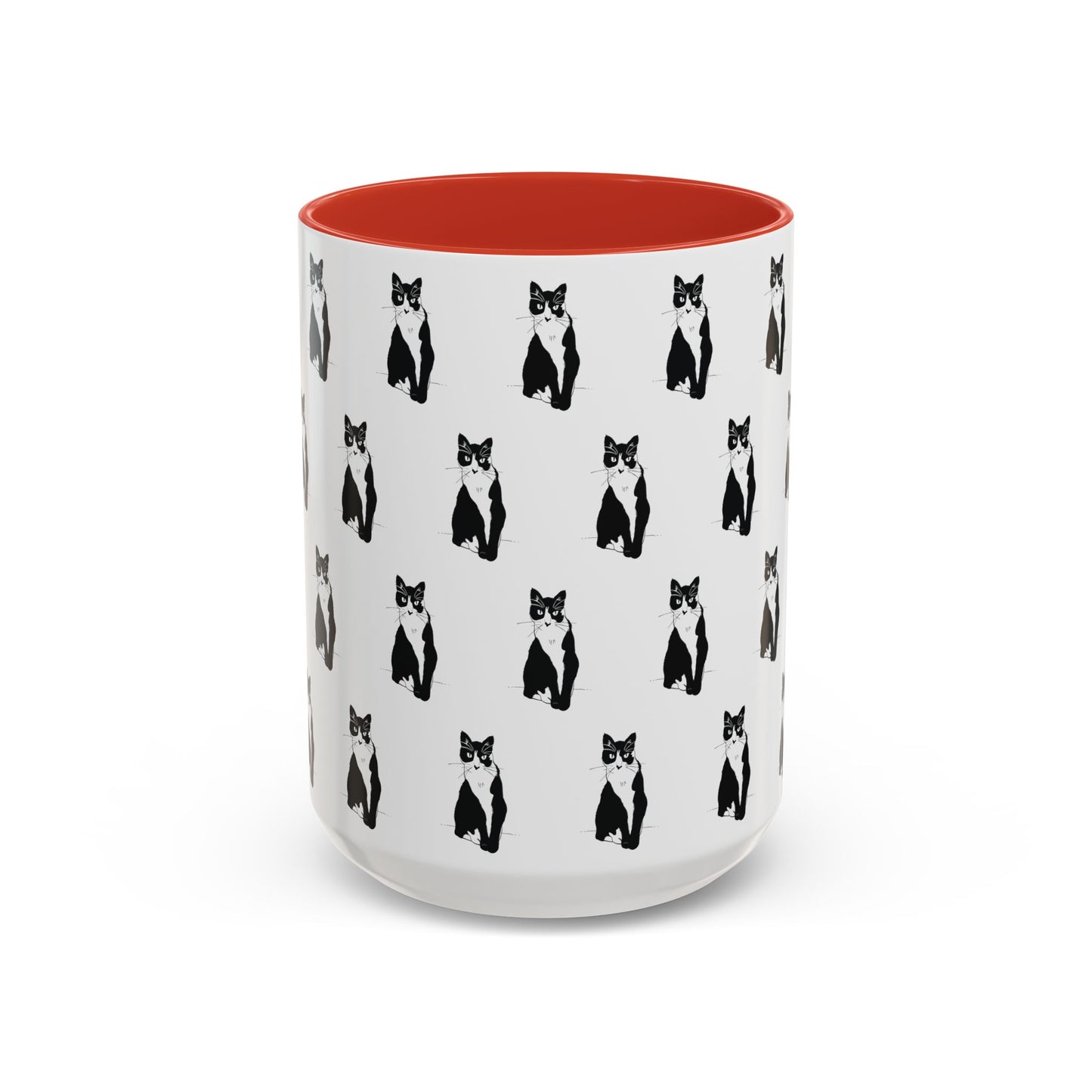 Herd of Cats Accent Mug (Transparent Style Cat) - Cat Mug