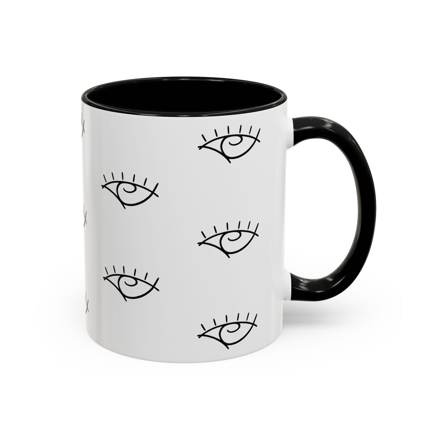 Seeing Eye Three-peat Accent Mug