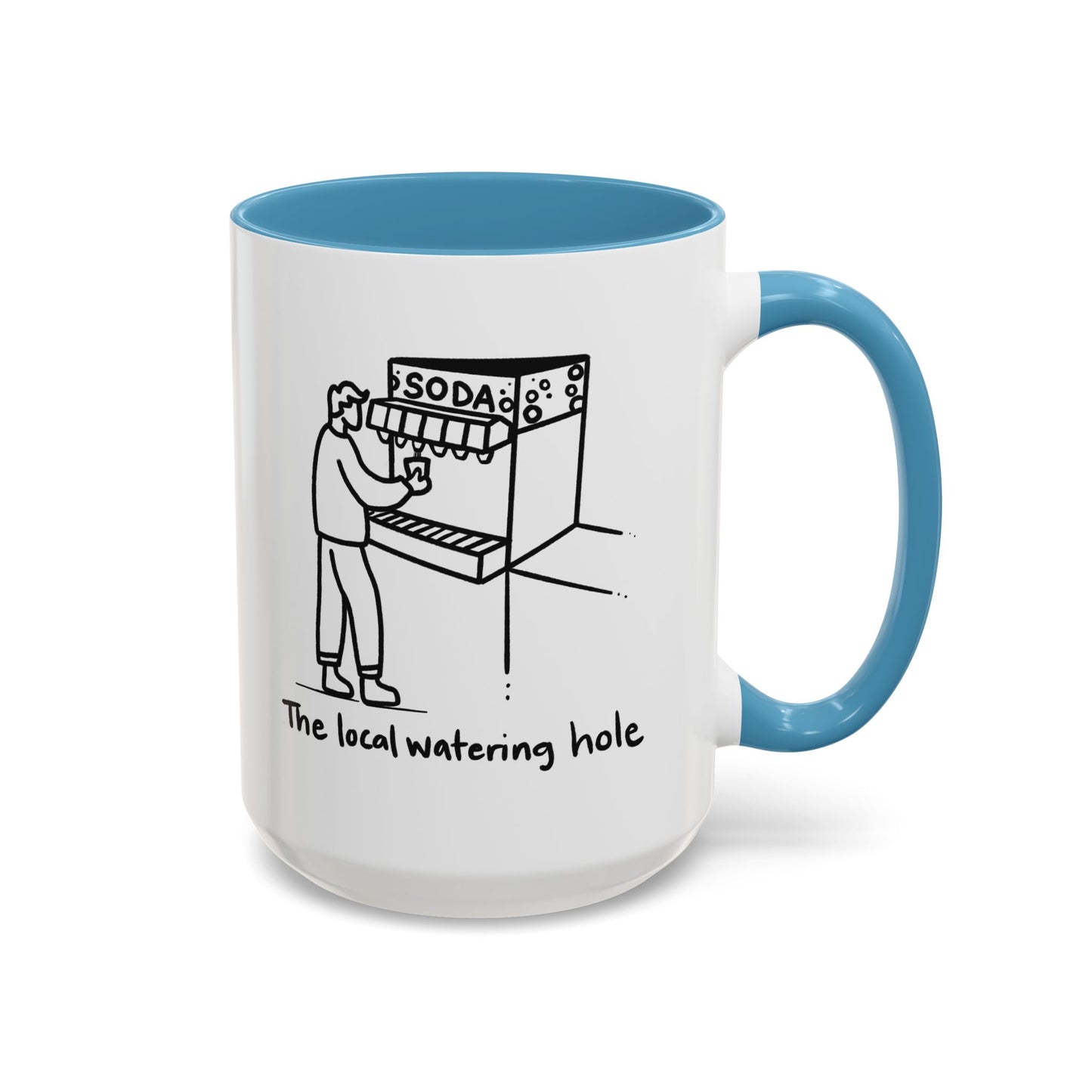 Local Watering Hole Accent Mug