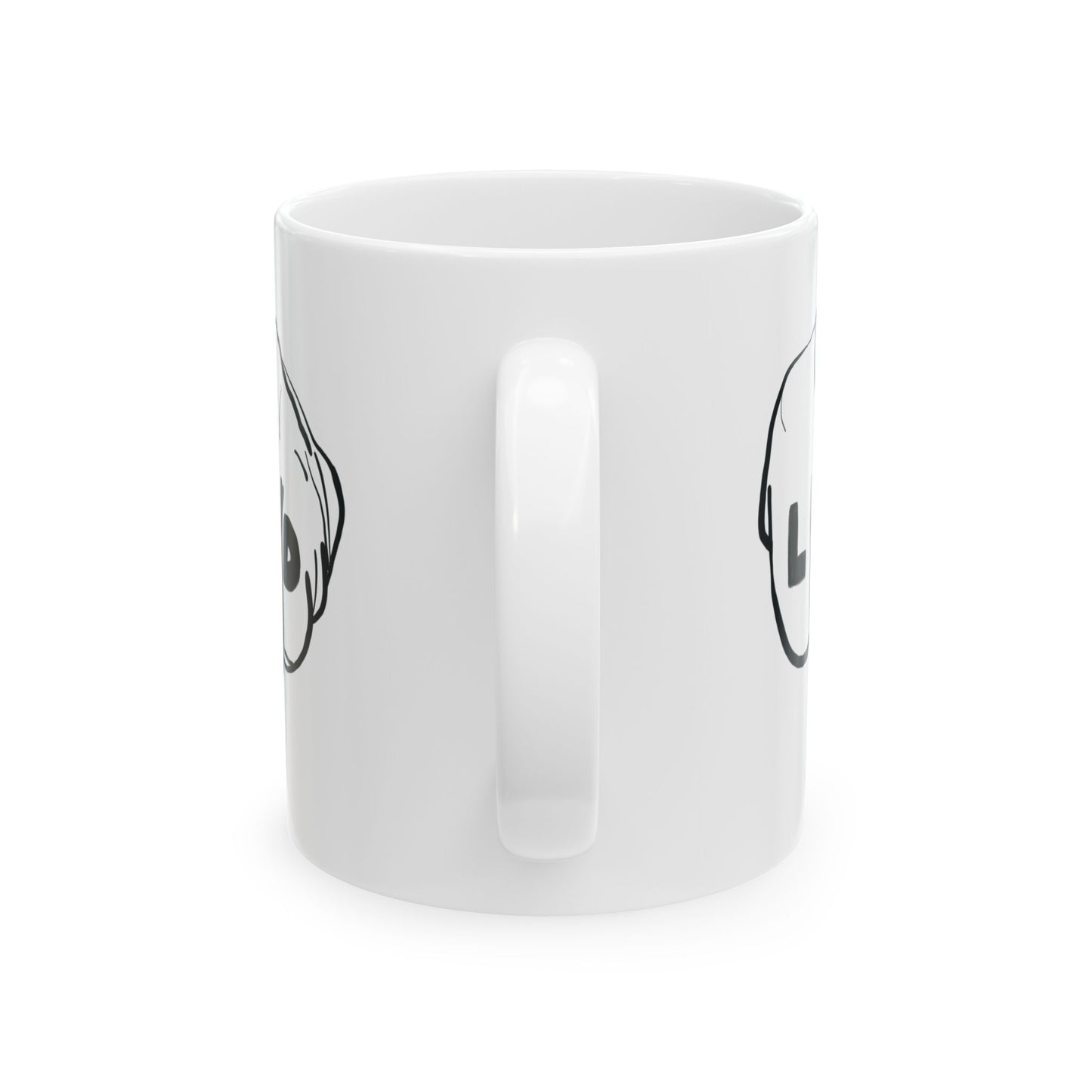 Live Loud Knuckle Tats Tattooed Fists Mug