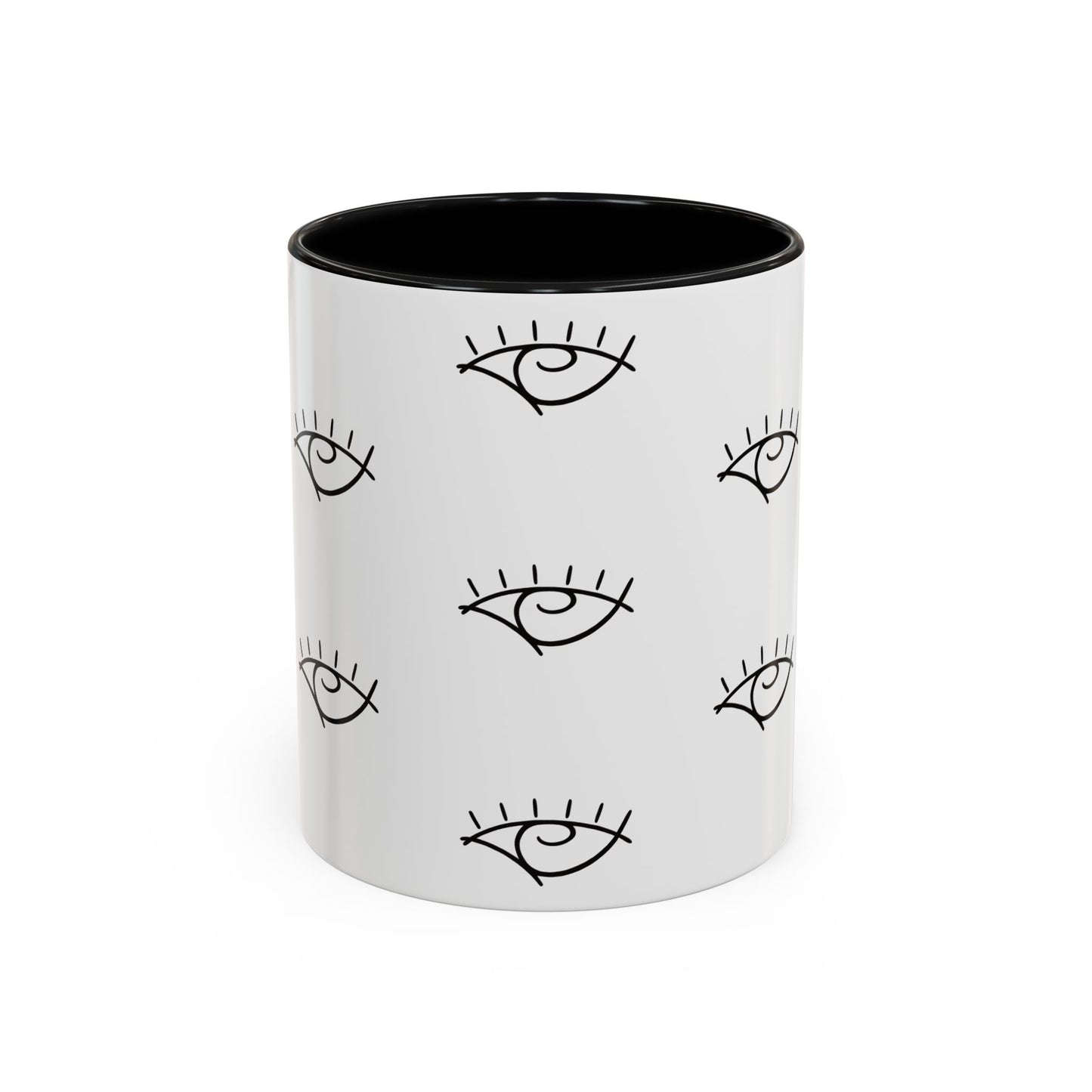 Seeing Eye Three-peat Accent Mug