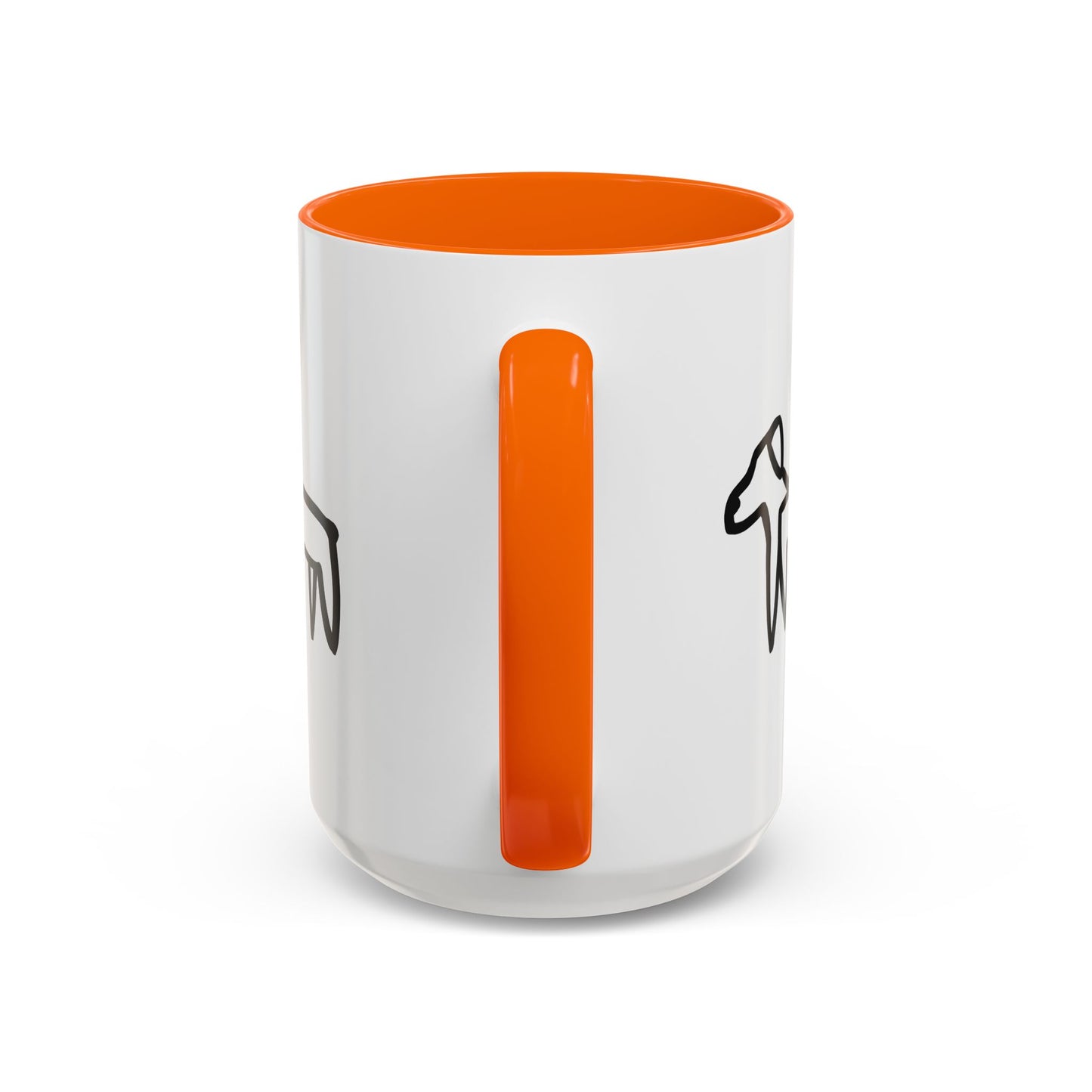 Double Dog Accent Mug