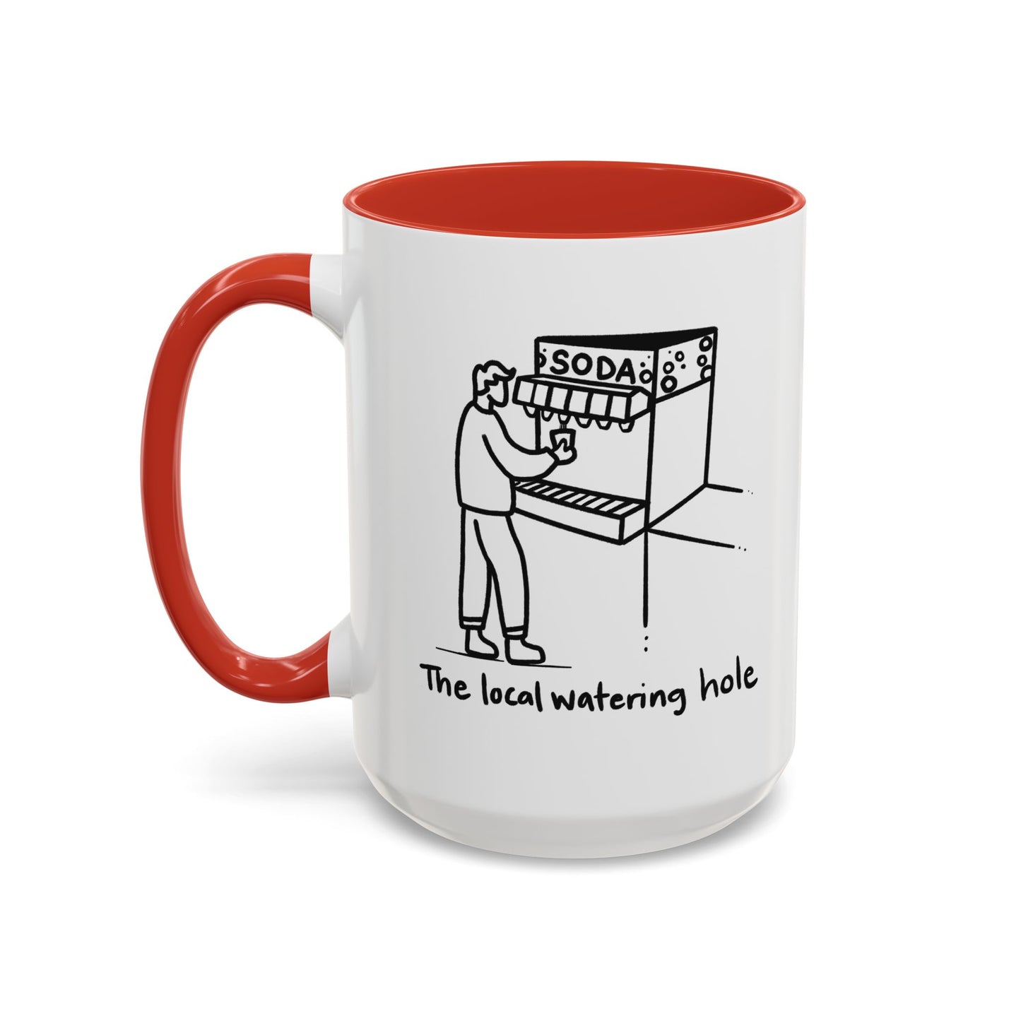 Local Watering Hole Accent Mug