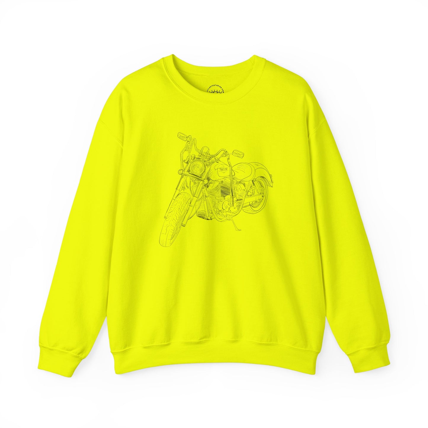 Motorcycle Drawing Sweatshirt