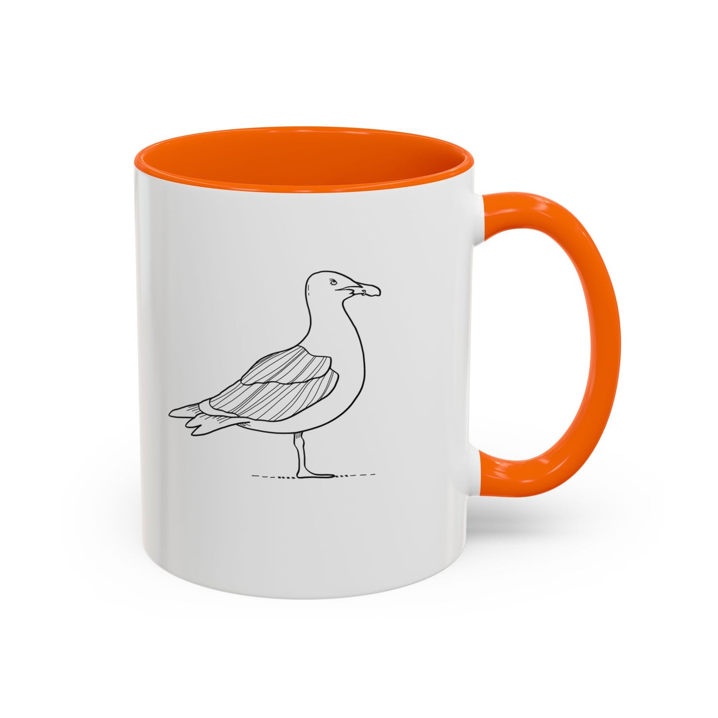 Hot Gull Seagull Accent Coffee Mug