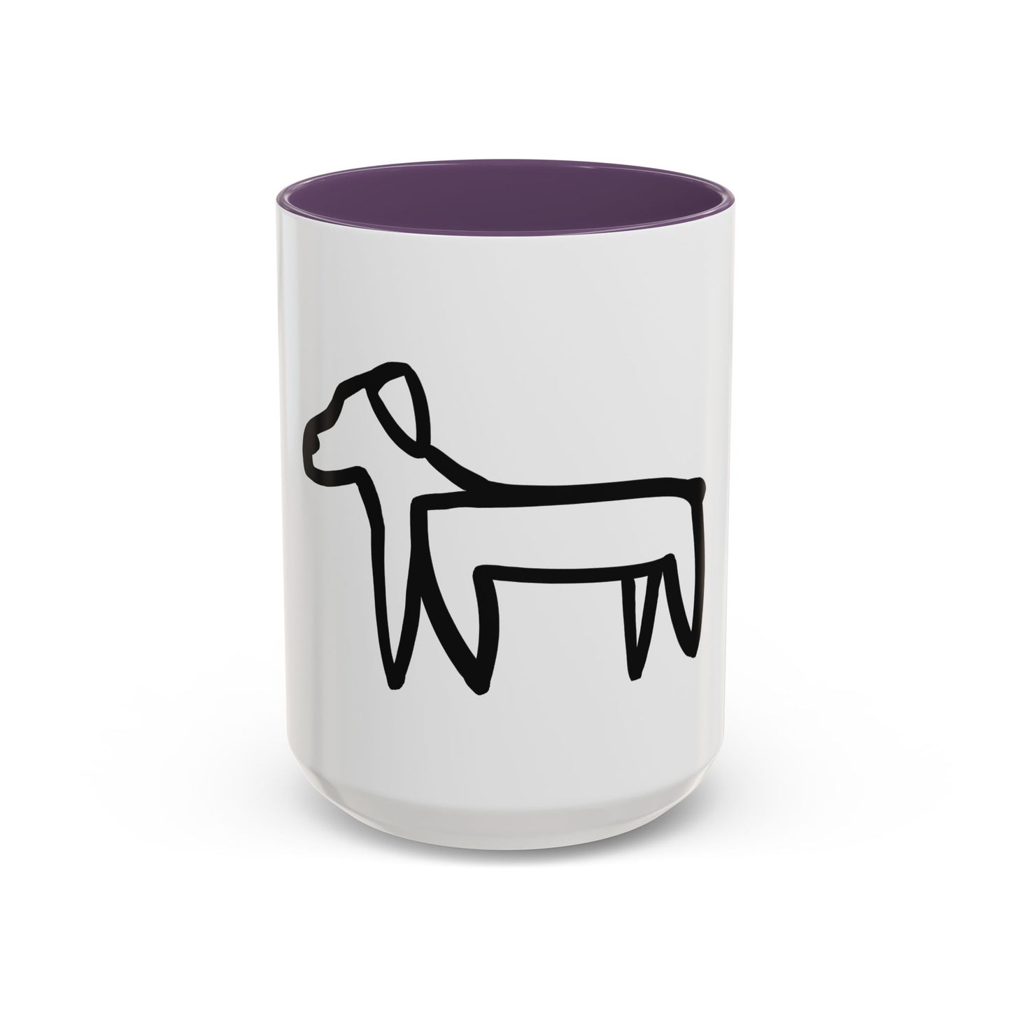 Dog Accent Mug