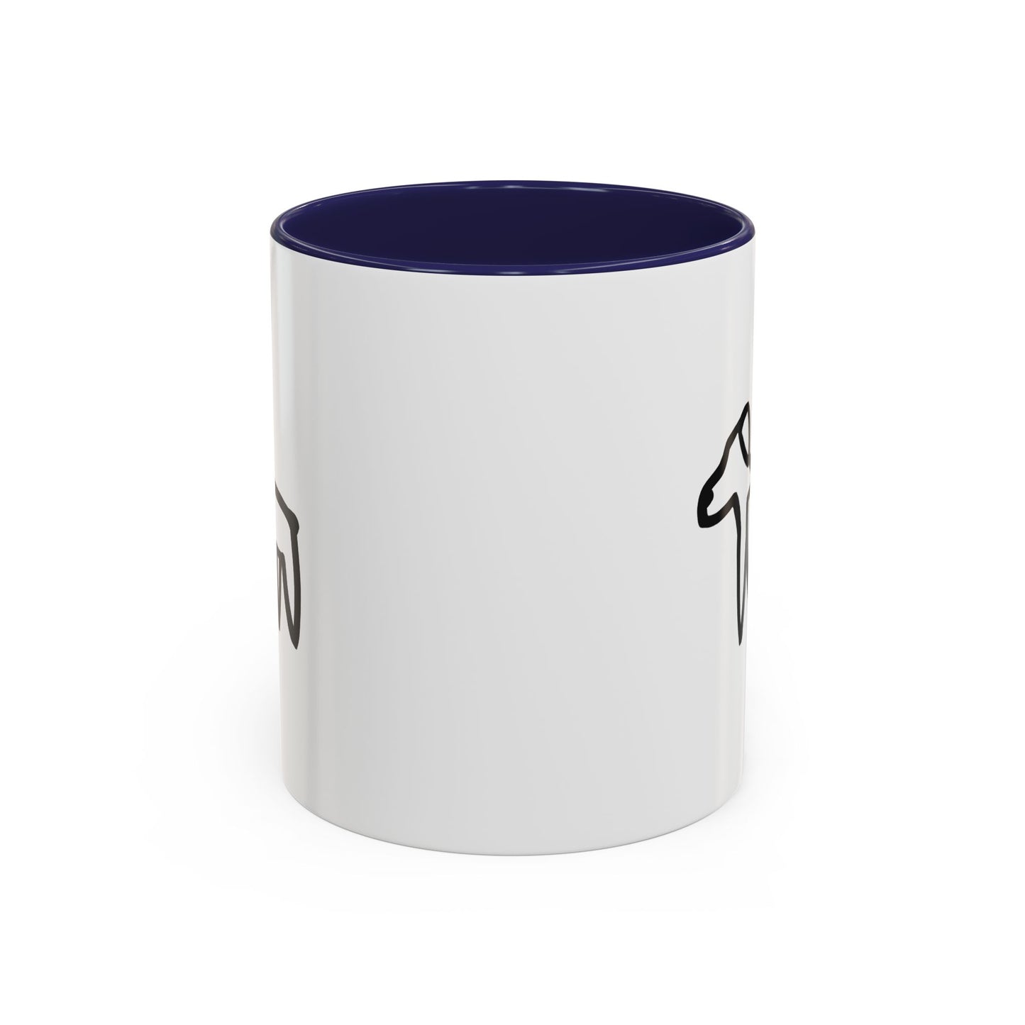 Double Dog Accent Mug