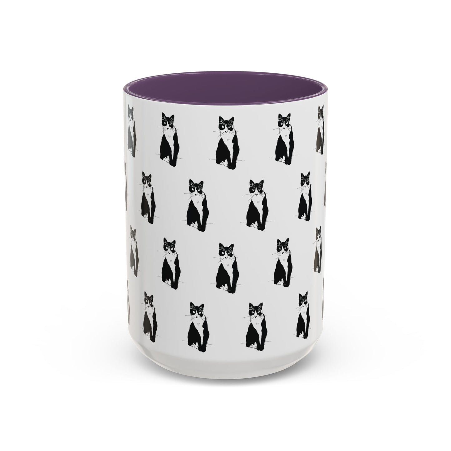 Herd of Cats Accent Mug (Transparent Style Cat) - Cat Mug