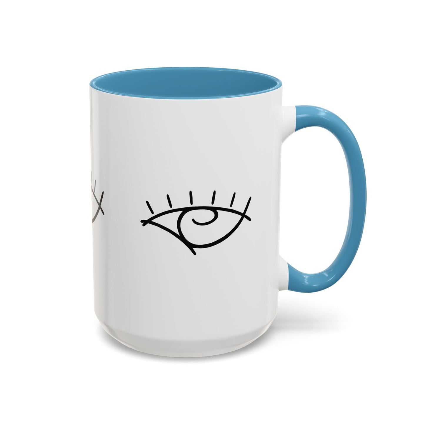 Seeing Eye Three-peat Accent Mug