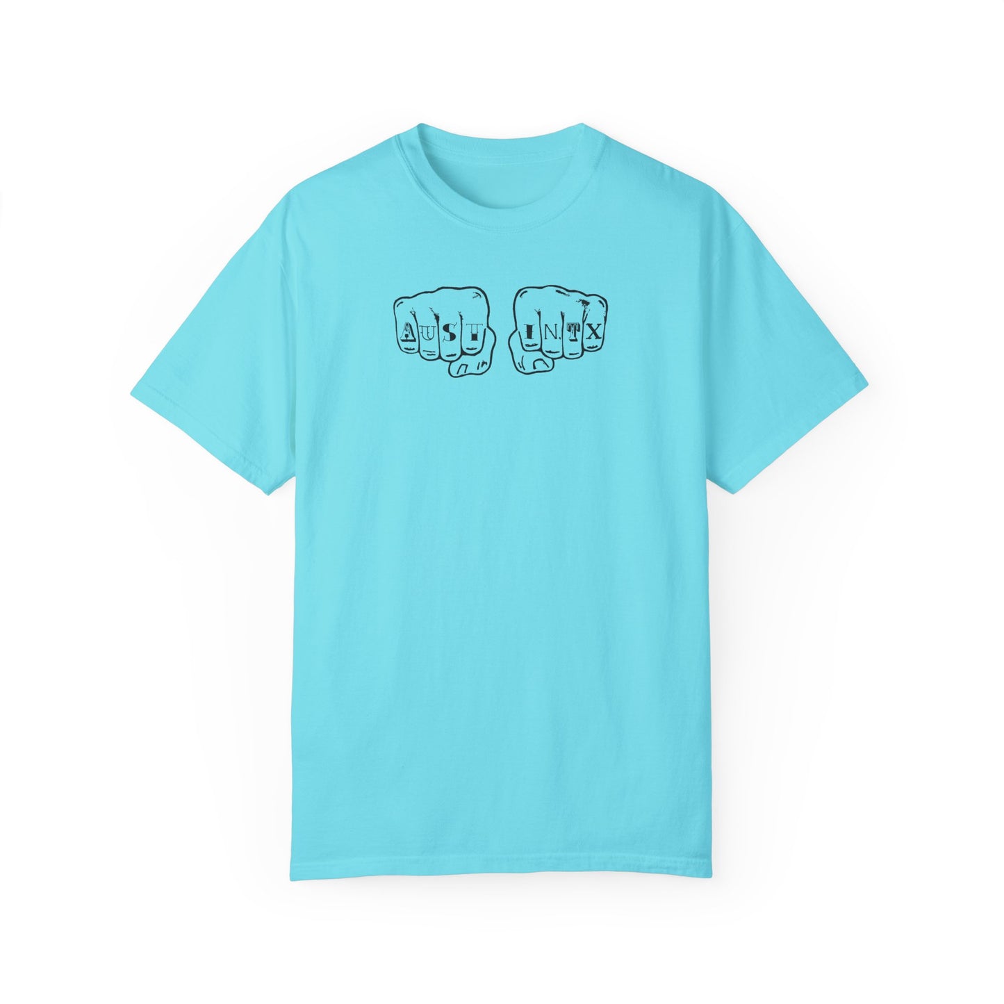 Austin Knuckle Tats - Tattooed Fists Tee