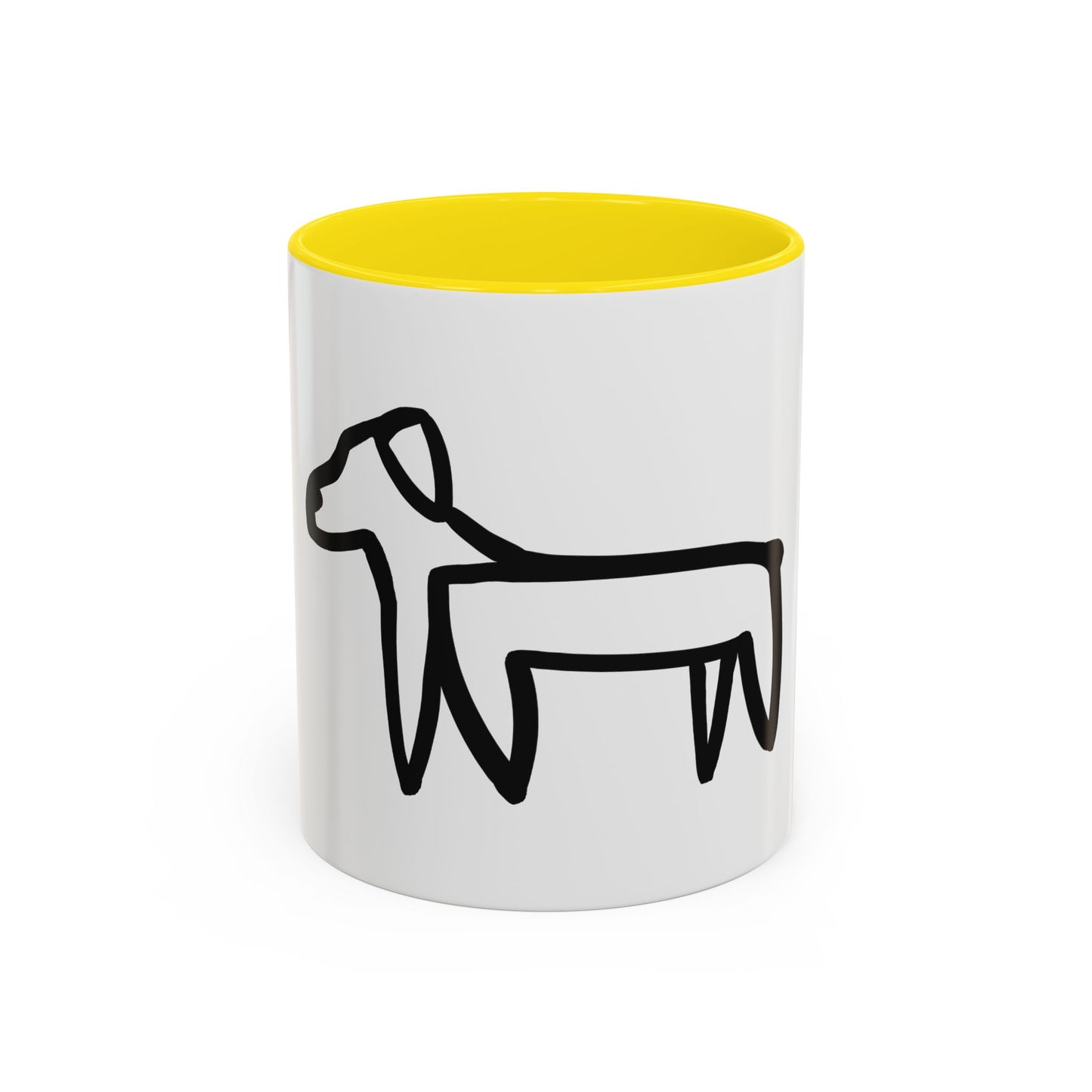Dog Accent Mug