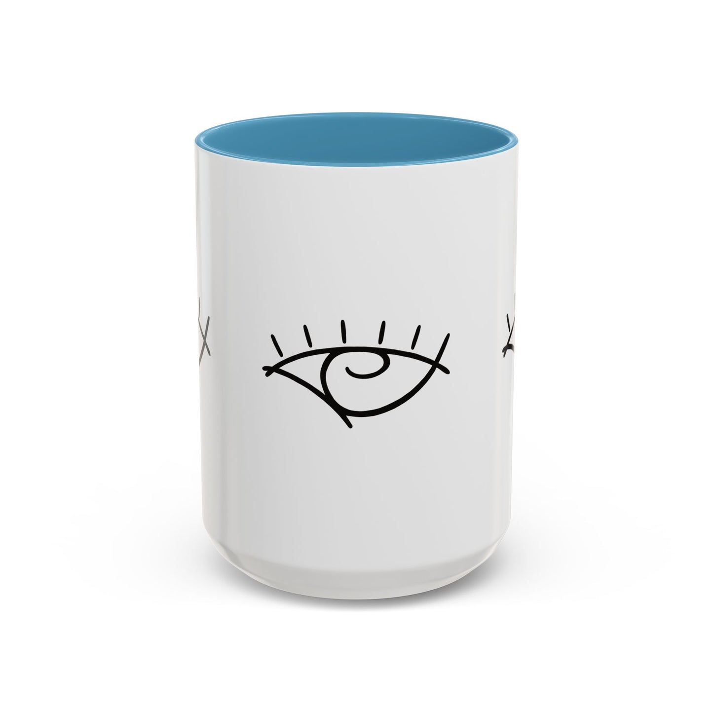 Seeing Eye Three-peat Accent Mug