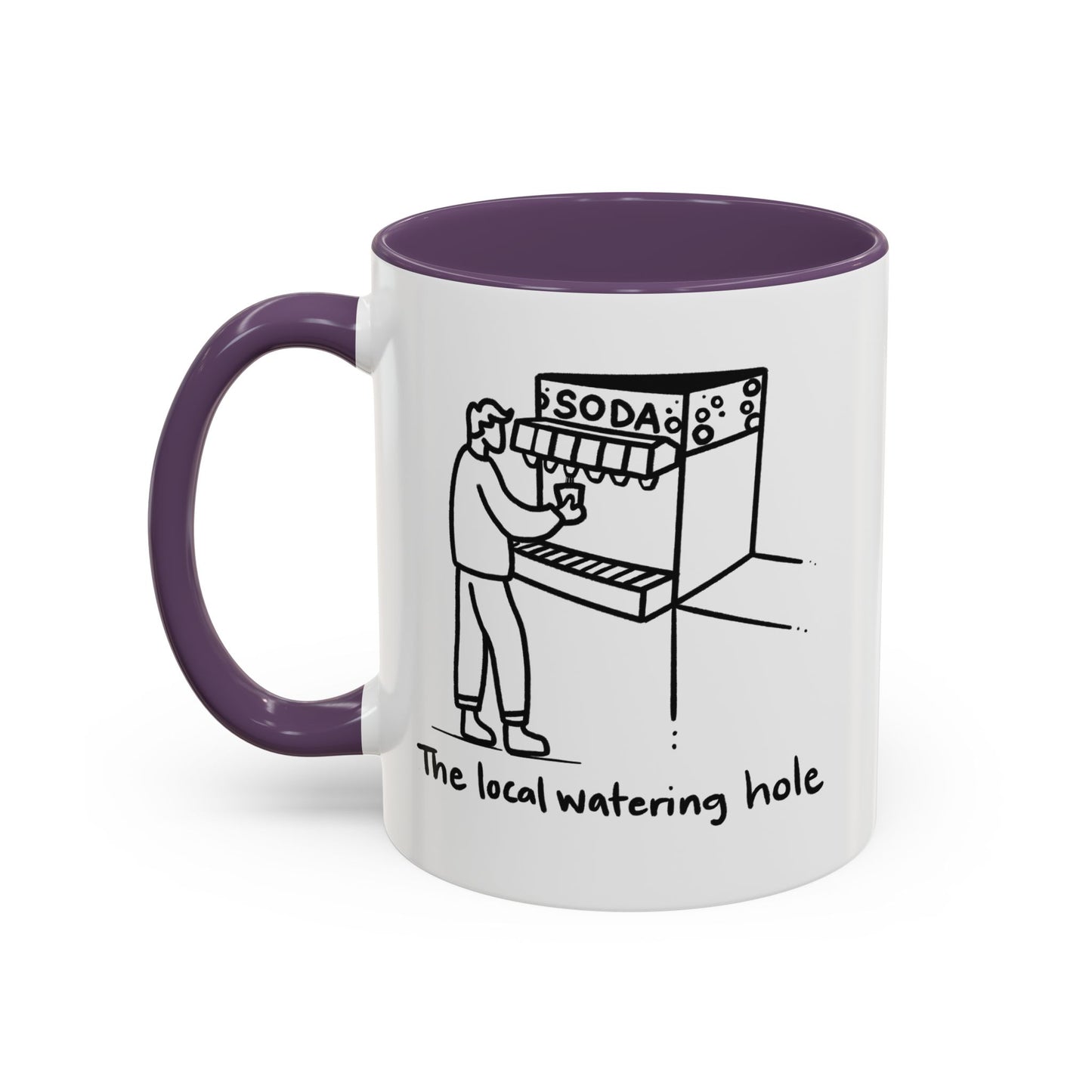 Local Watering Hole Accent Mug