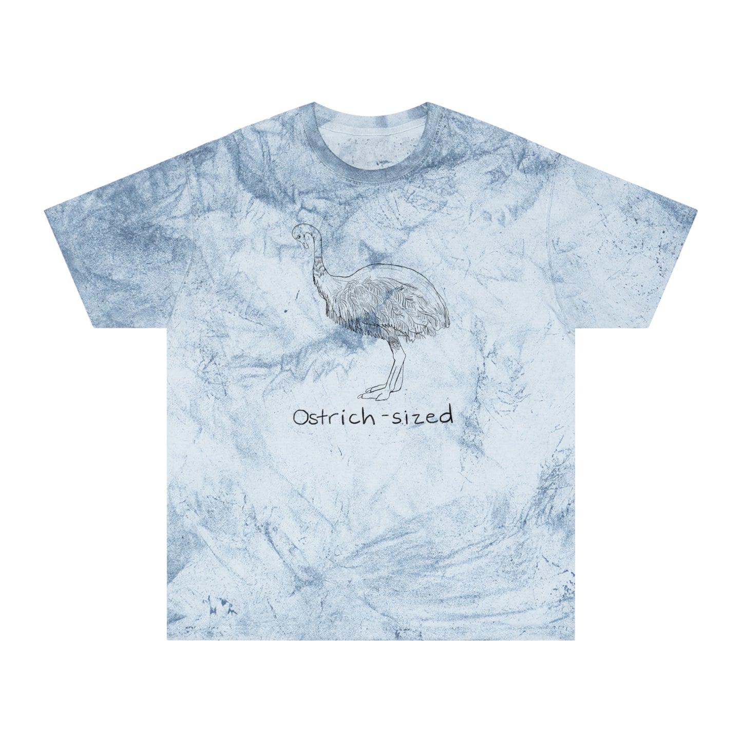 Ostrich-sized Color Blast Tee