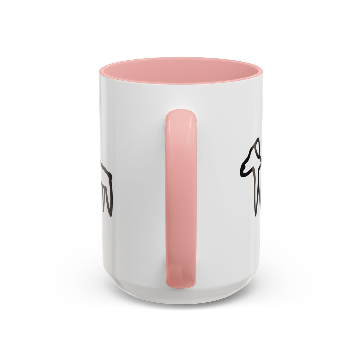 Double Dog Accent Mug