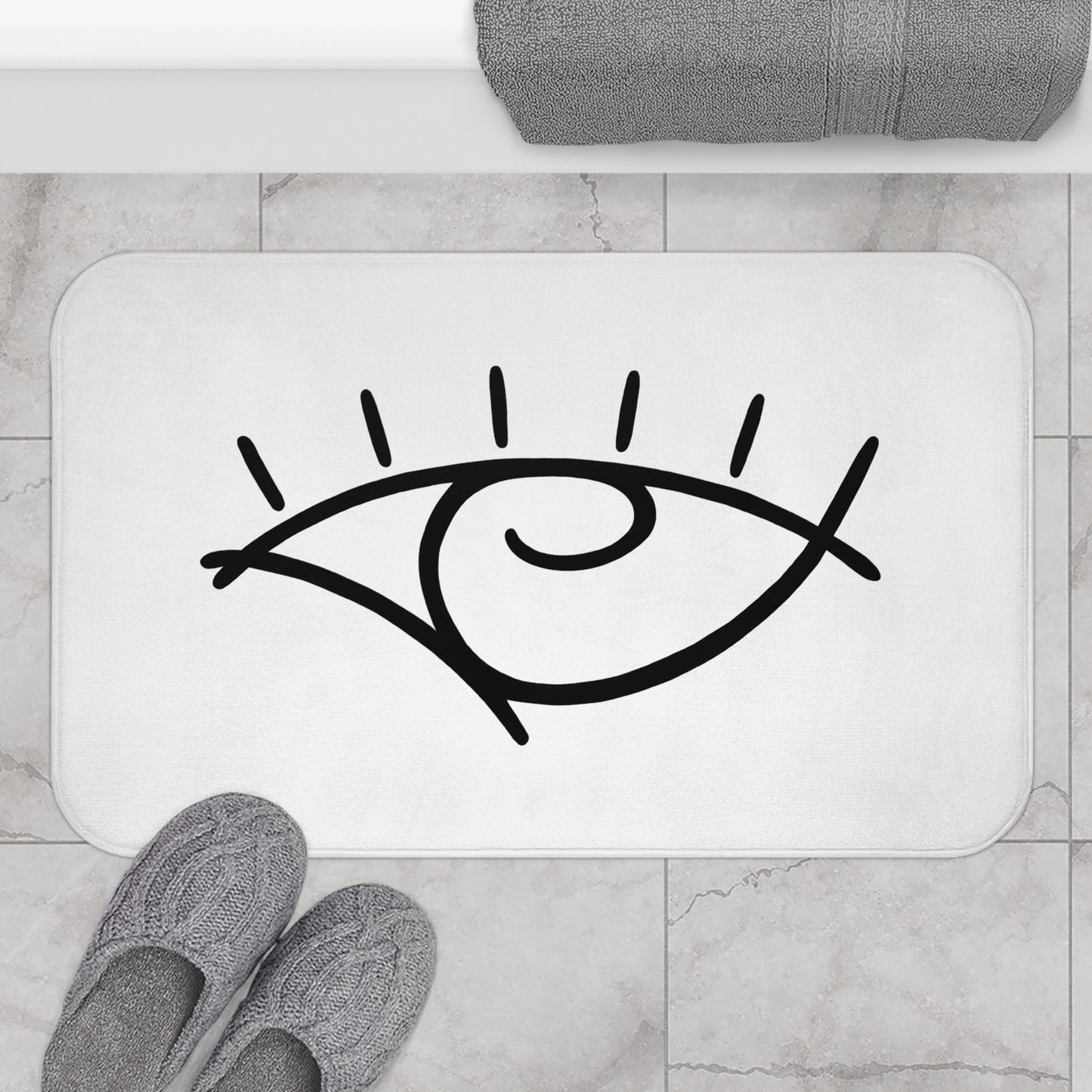 Seeing Eye Bath Mat