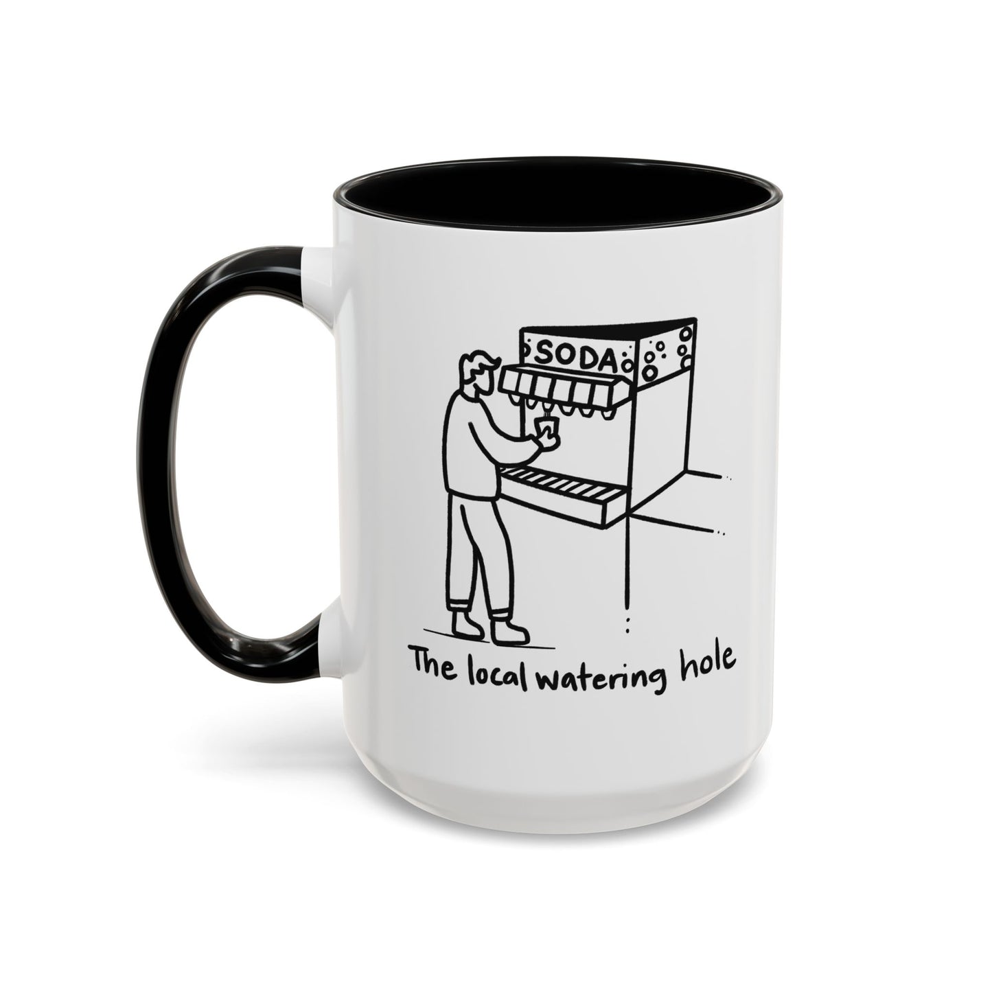 Local Watering Hole Accent Mug