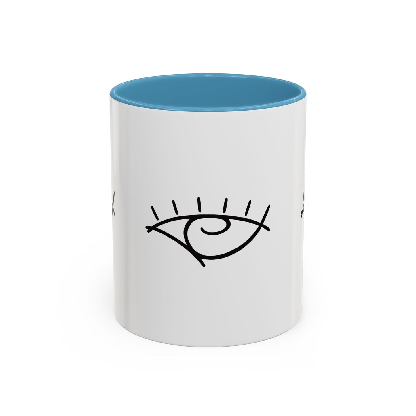 Seeing Eye Three-peat Accent Mug