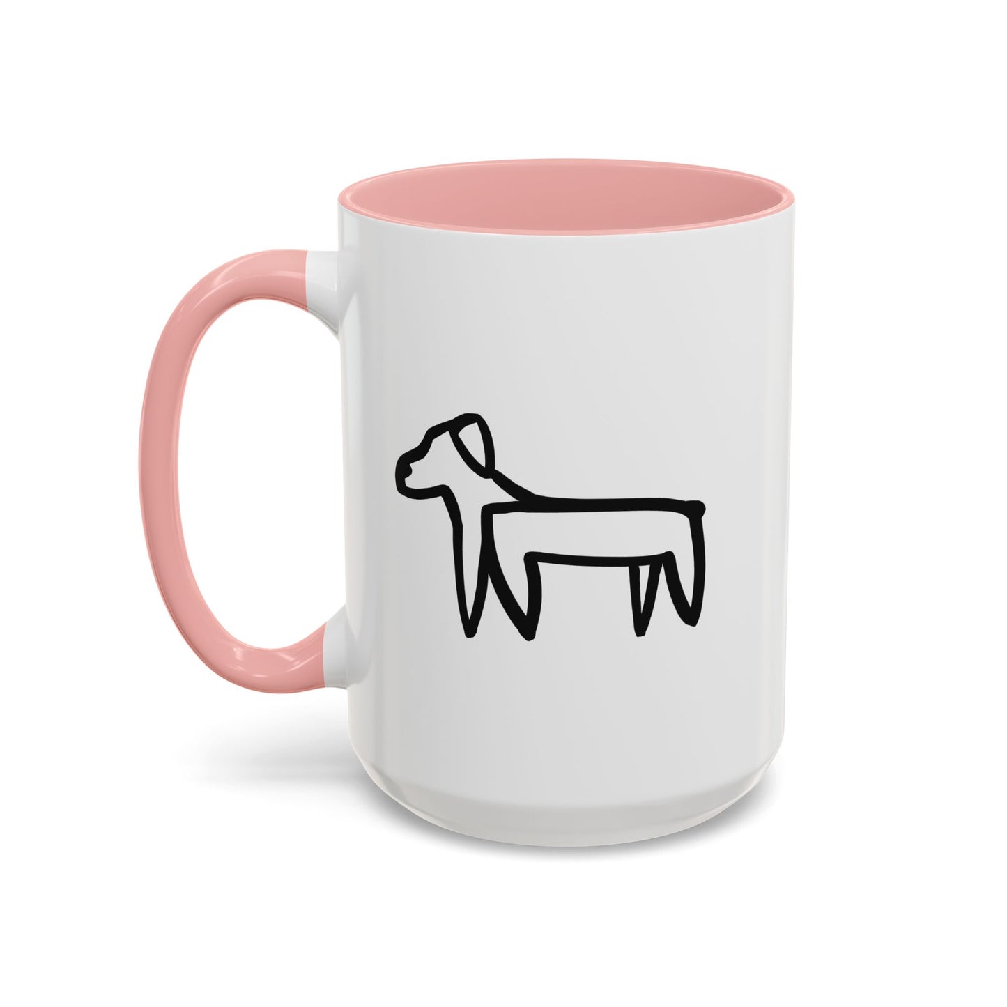 Double Dog Accent Mug