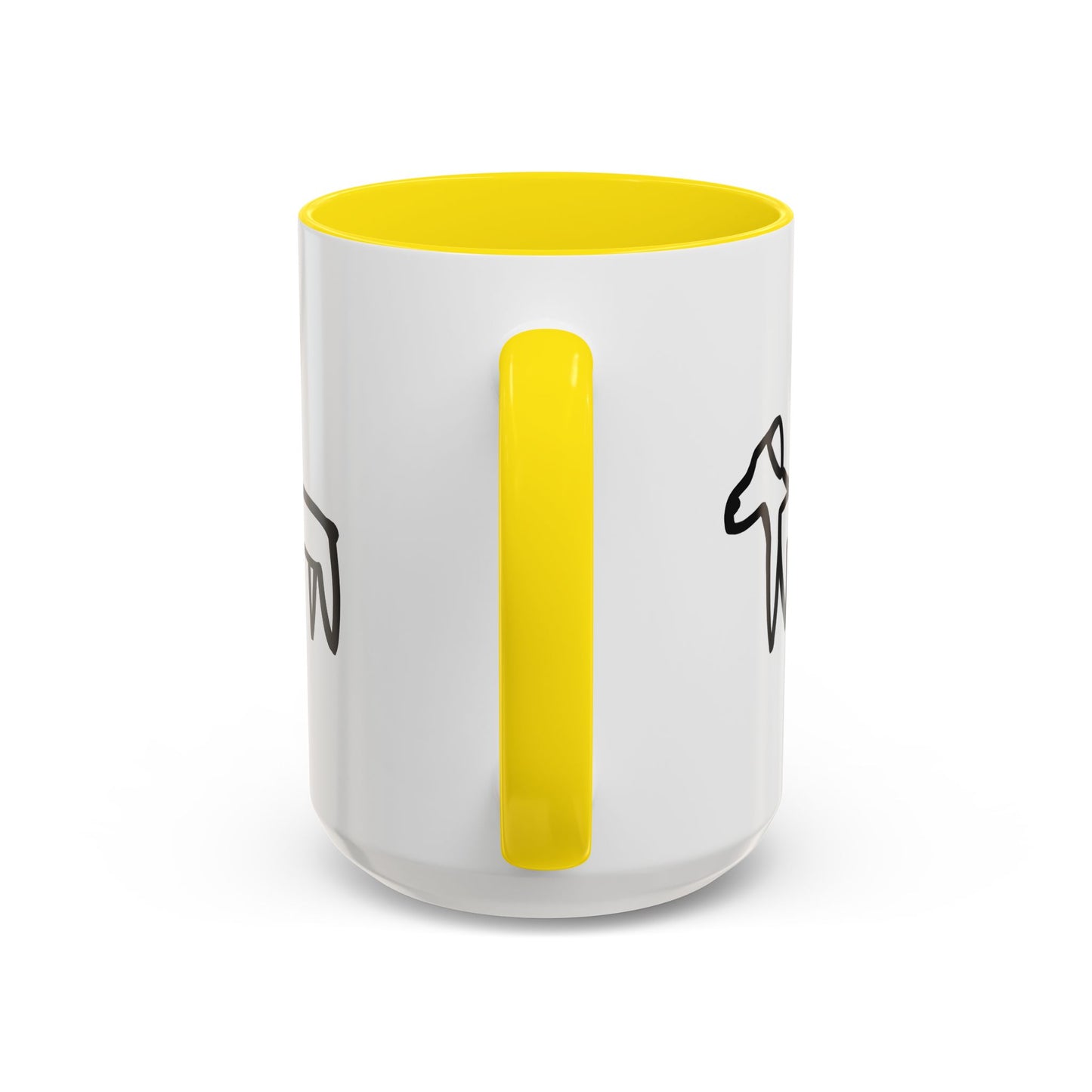 Double Dog Accent Mug
