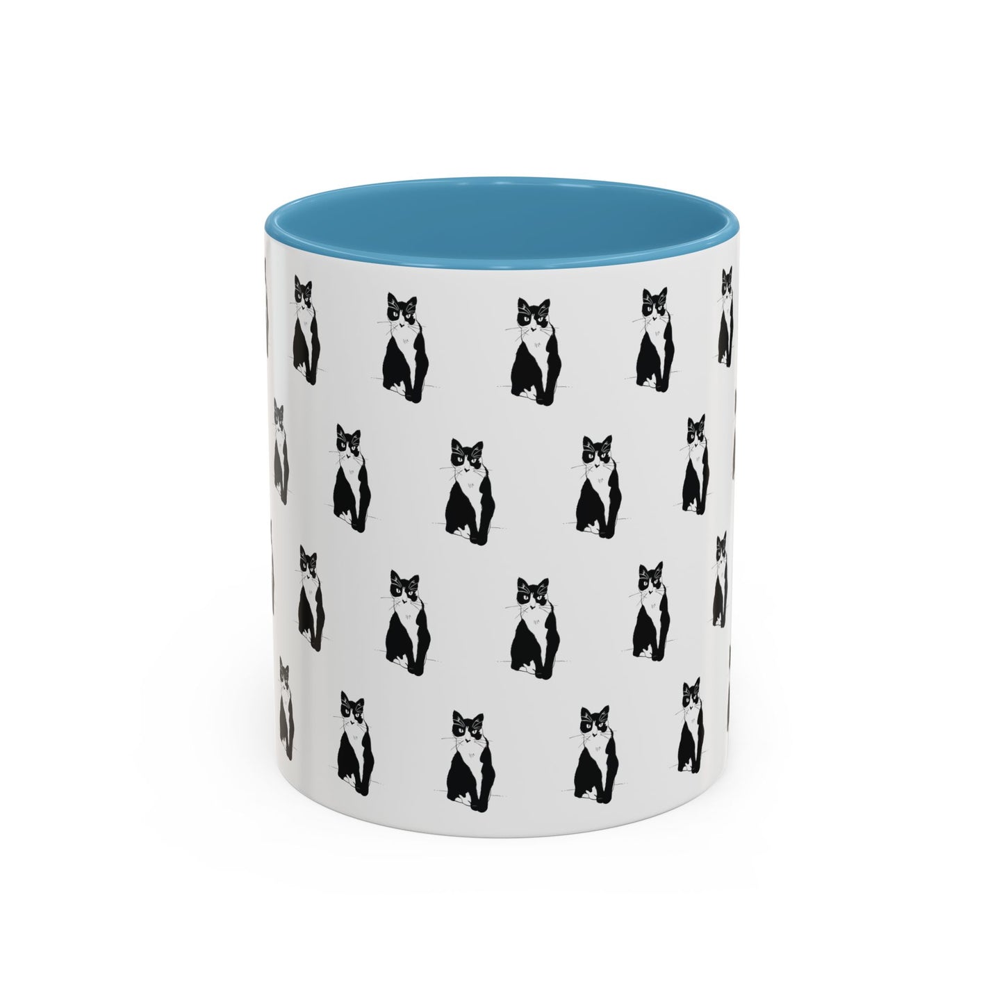 Herd of Cats Accent Mug (Transparent Style Cat) - Cat Mug