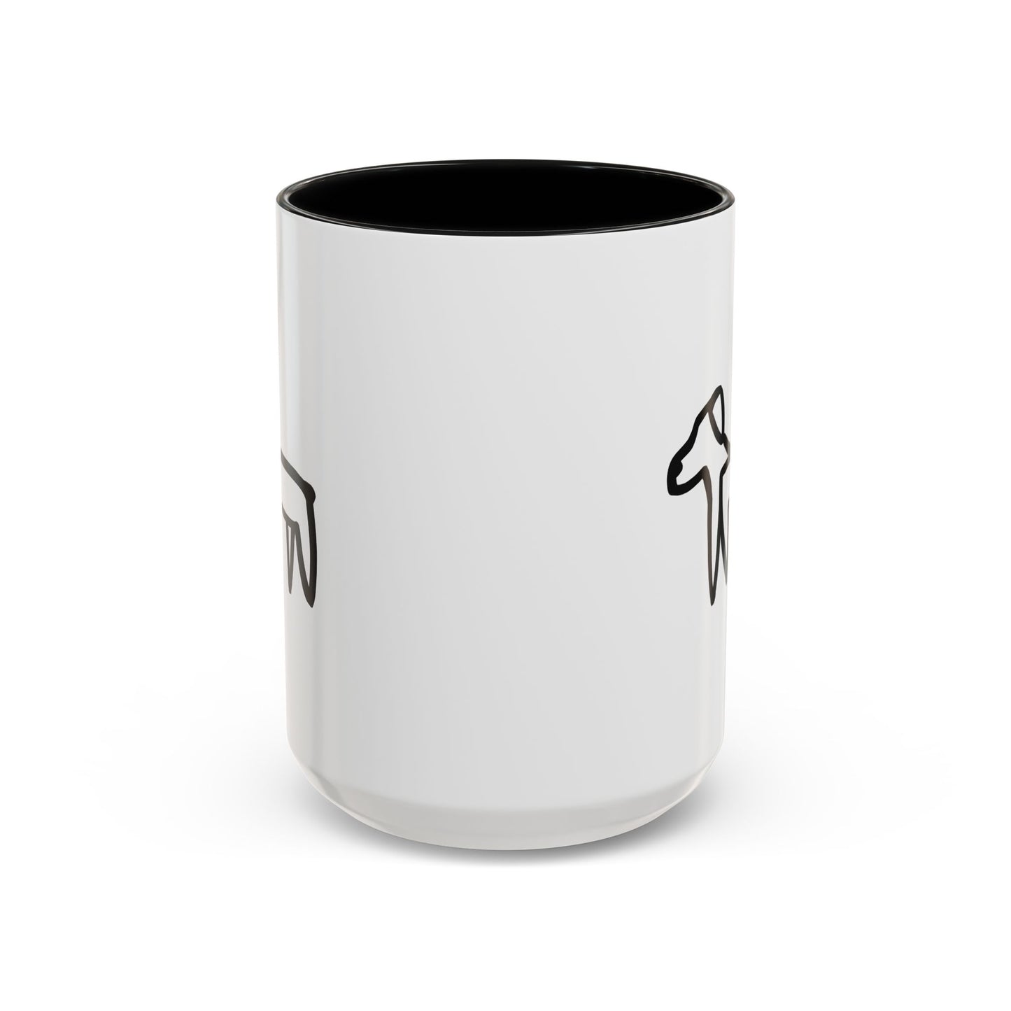 Double Dog Accent Mug