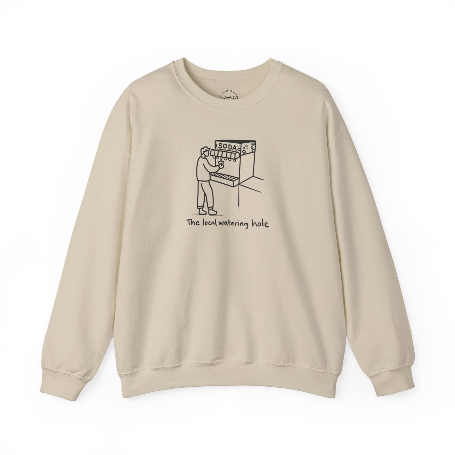 Local Watering Hole Sweatshirt - The Local Watering Hole Drawing Sweatshirt
