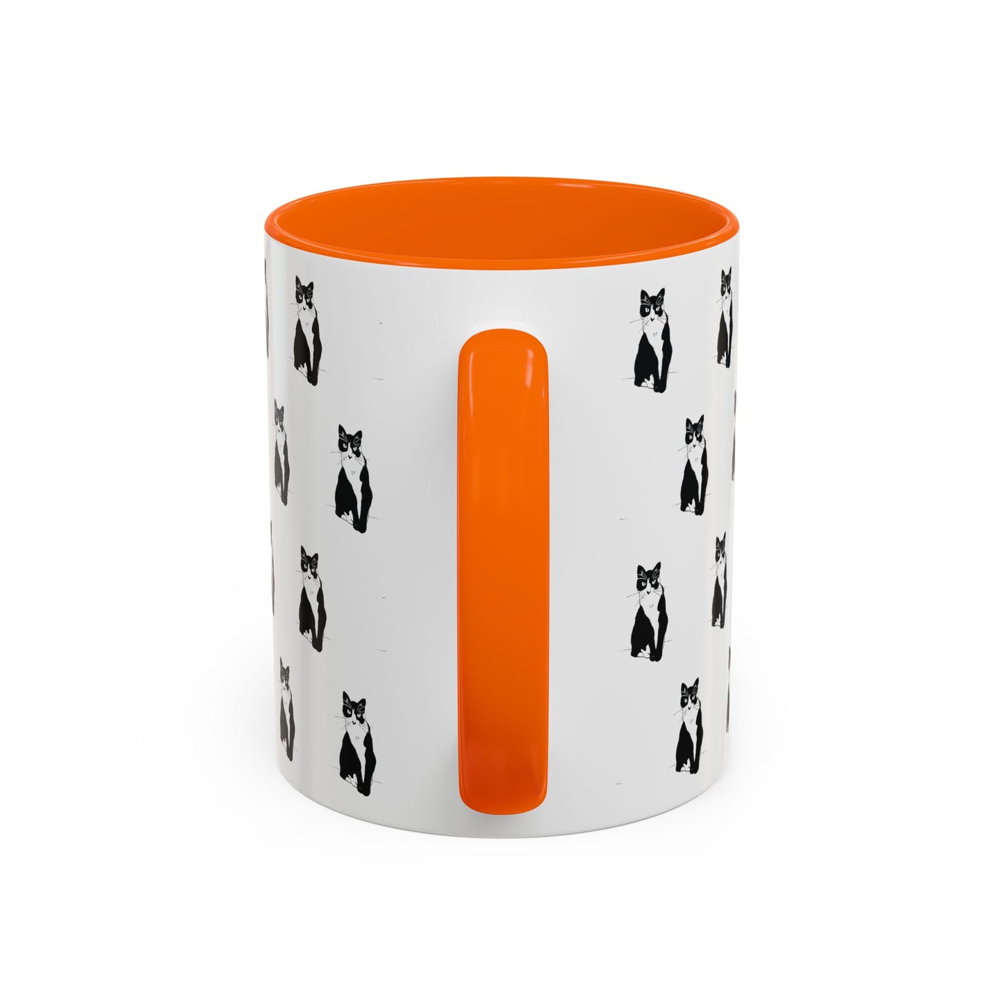Herd of Cats Accent Mug (Transparent Style Cat) - Cat Mug