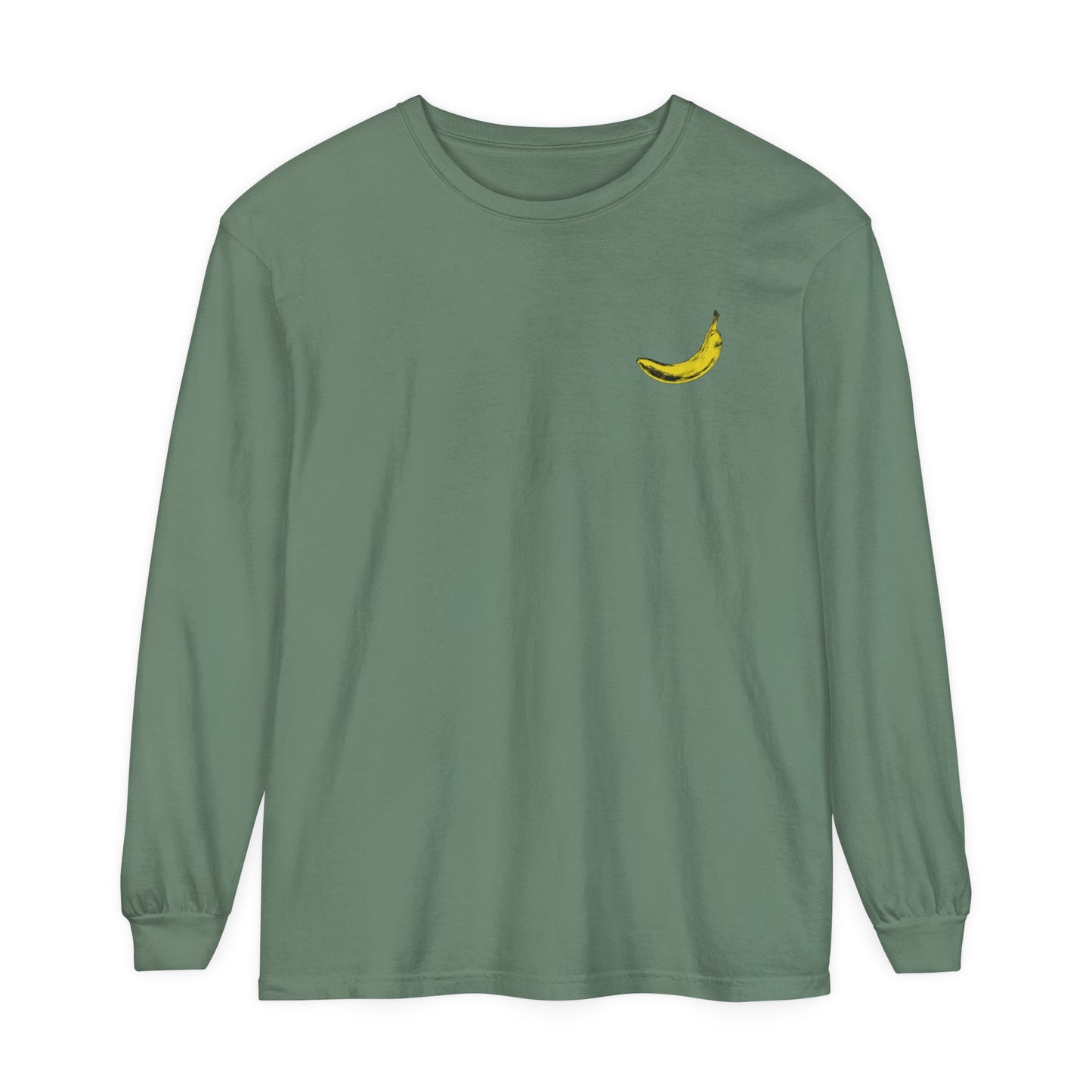 Everything Goes Bad Yellow Banana Long Sleeve Tee