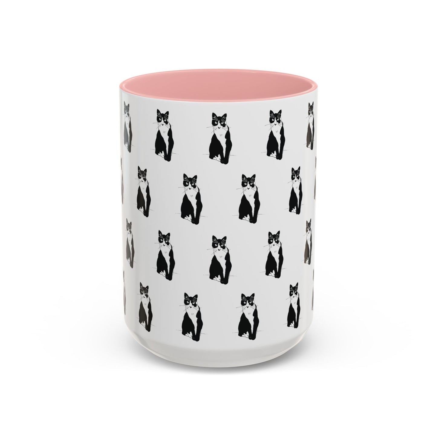 Herd of Cats Accent Mug (Transparent Style Cat) - Cat Mug