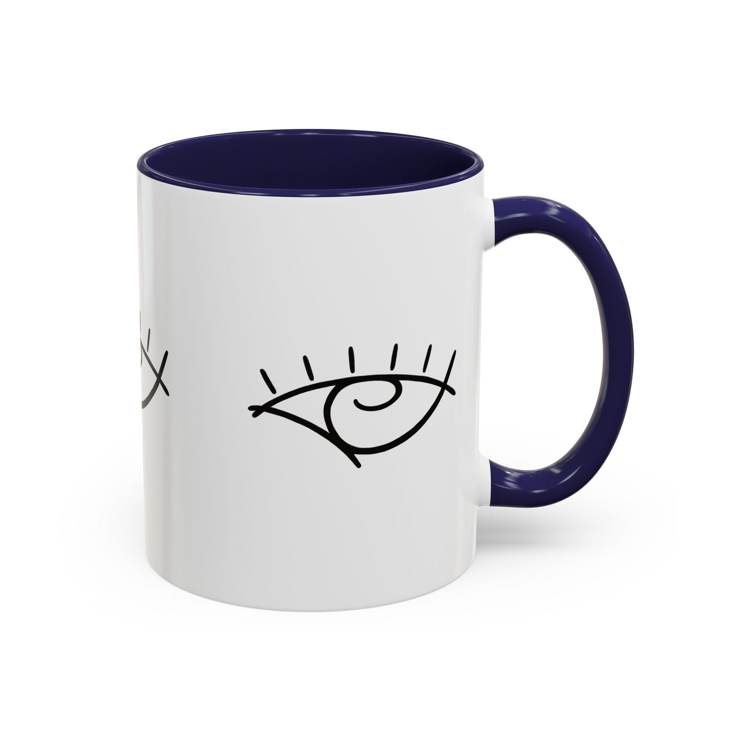 Seeing Eye Three-peat Accent Mug