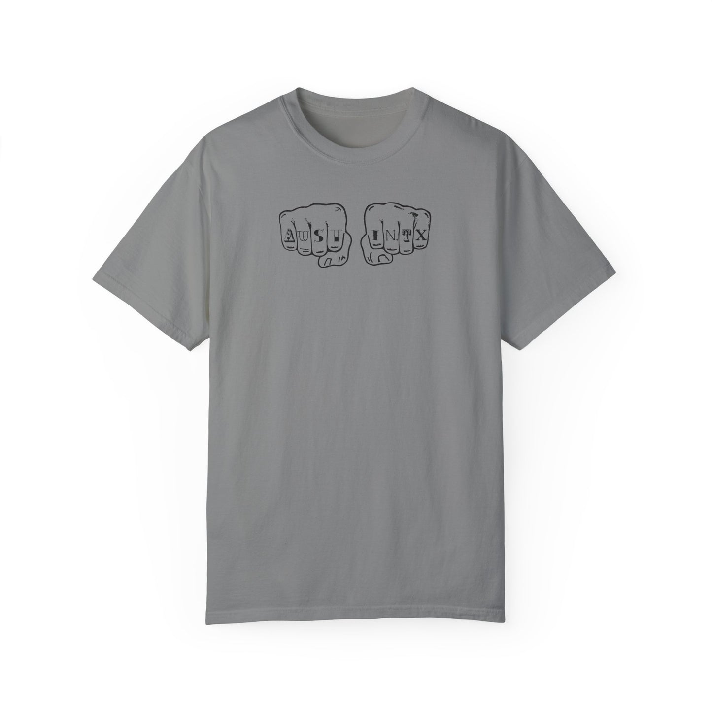 Austin Knuckle Tats - Tattooed Fists Tee