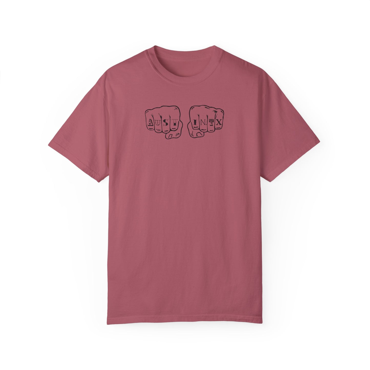 Austin Knuckle Tats - Tattooed Fists Tee