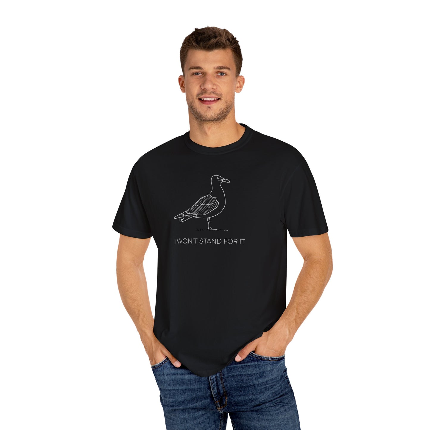 I Won't Stand For It Seagull Tee