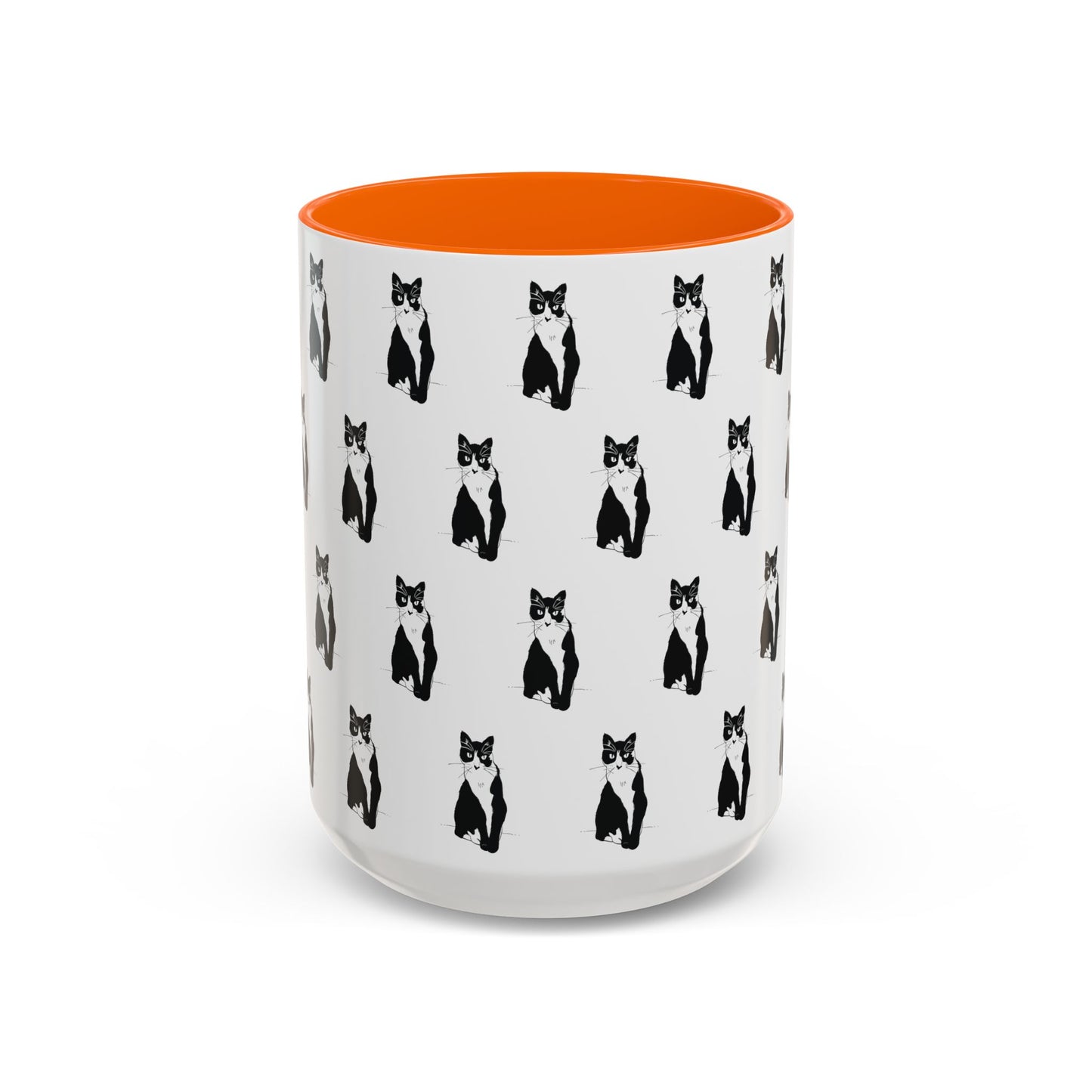 Herd of Cats Accent Mug (Transparent Style Cat) - Cat Mug