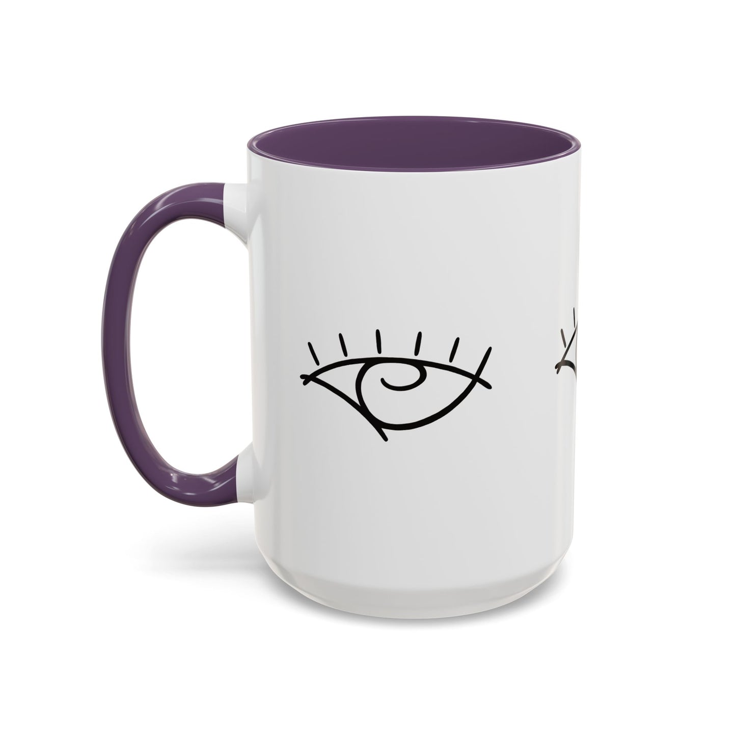 Seeing Eye Three-peat Accent Mug