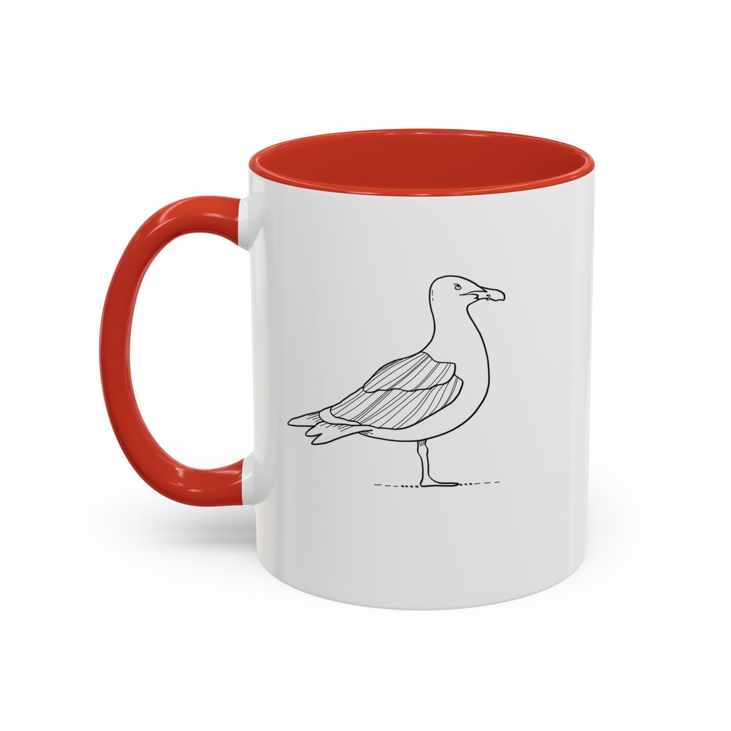Hot Gull Seagull Accent Coffee Mug