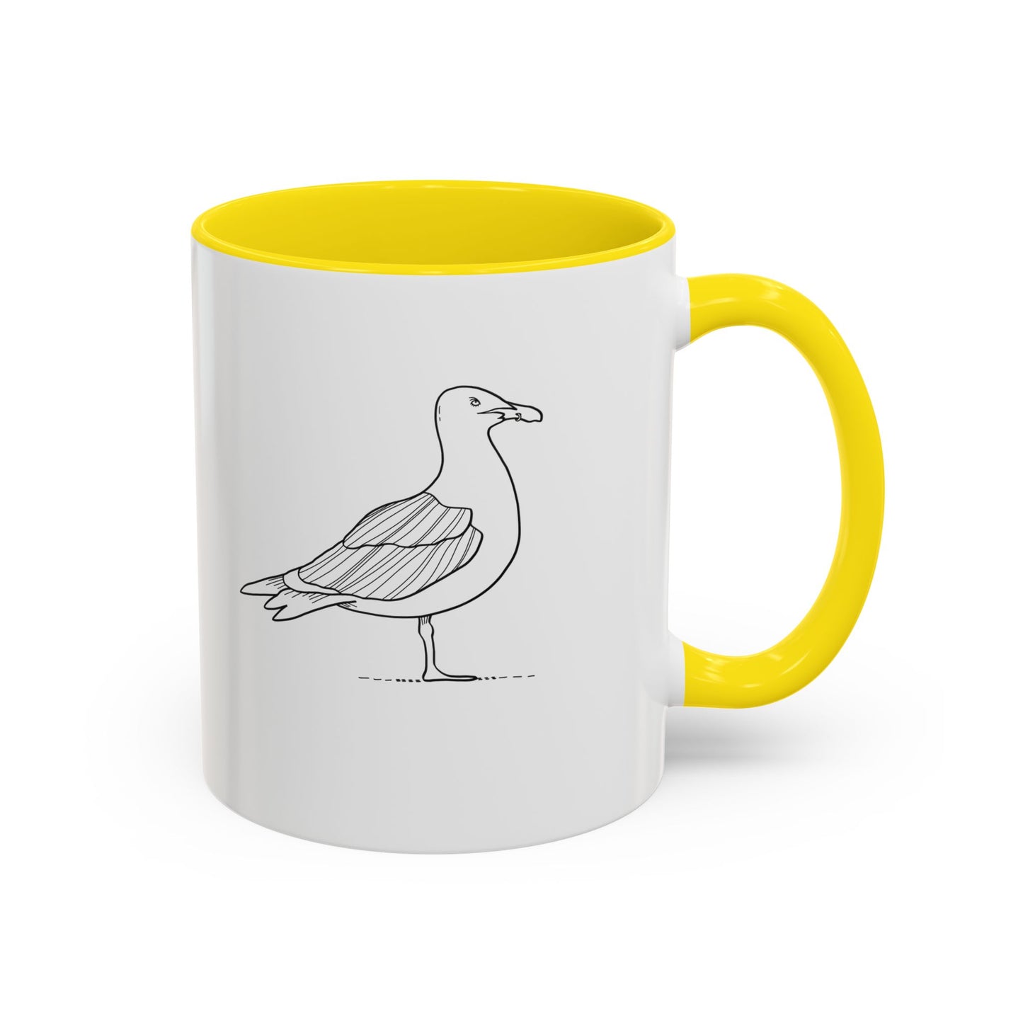 Hot Gull Seagull Accent Coffee Mug