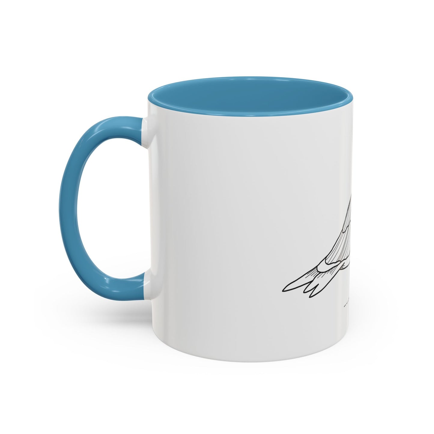 Hot Gull Accent Mug - One Bird