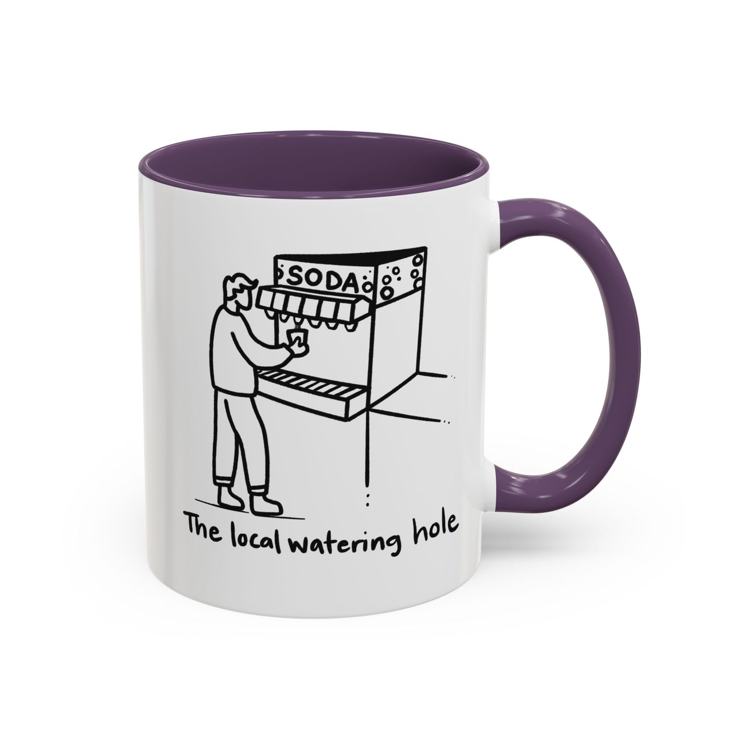 Local Watering Hole Accent Mug
