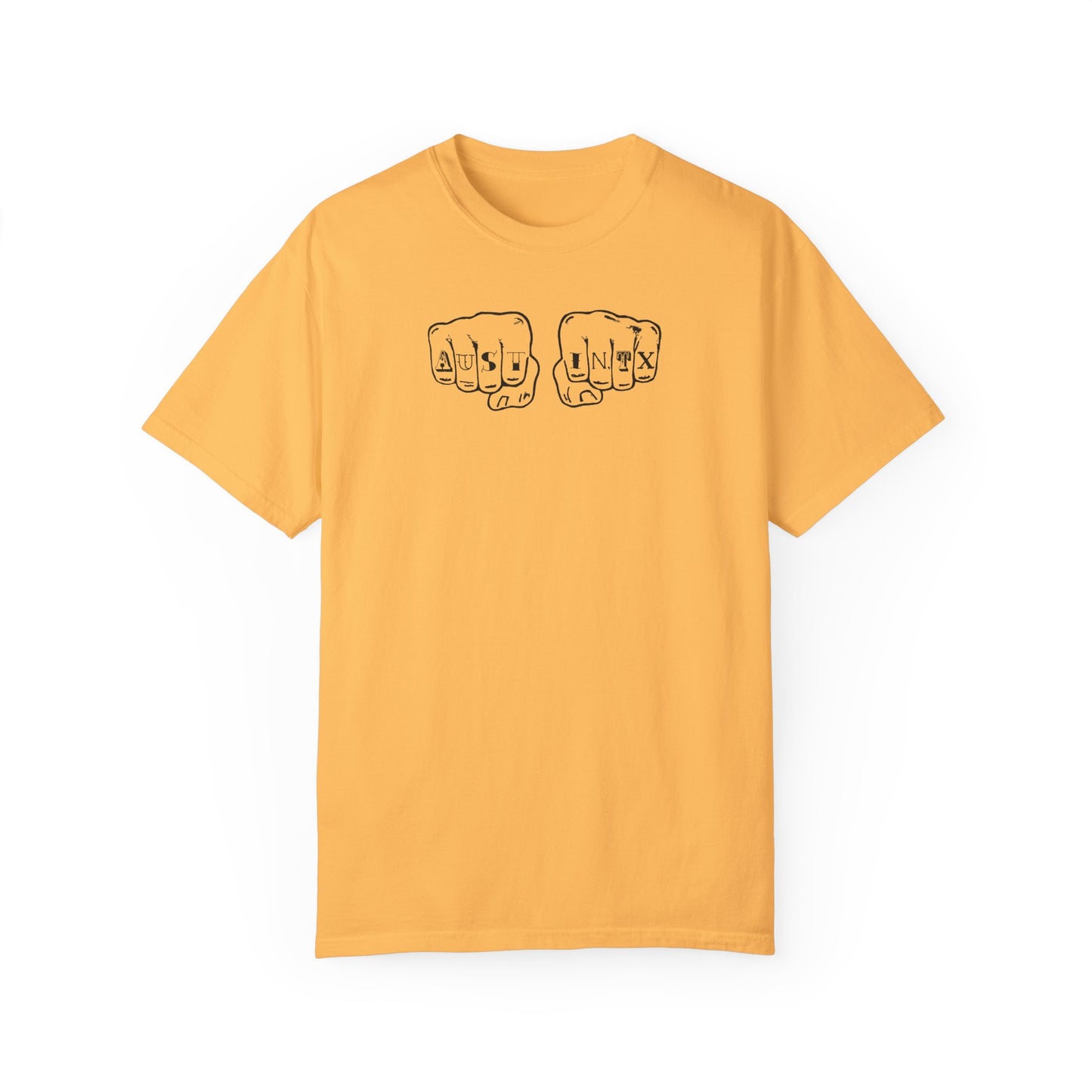 Austin Knuckle Tats - Tattooed Fists Tee