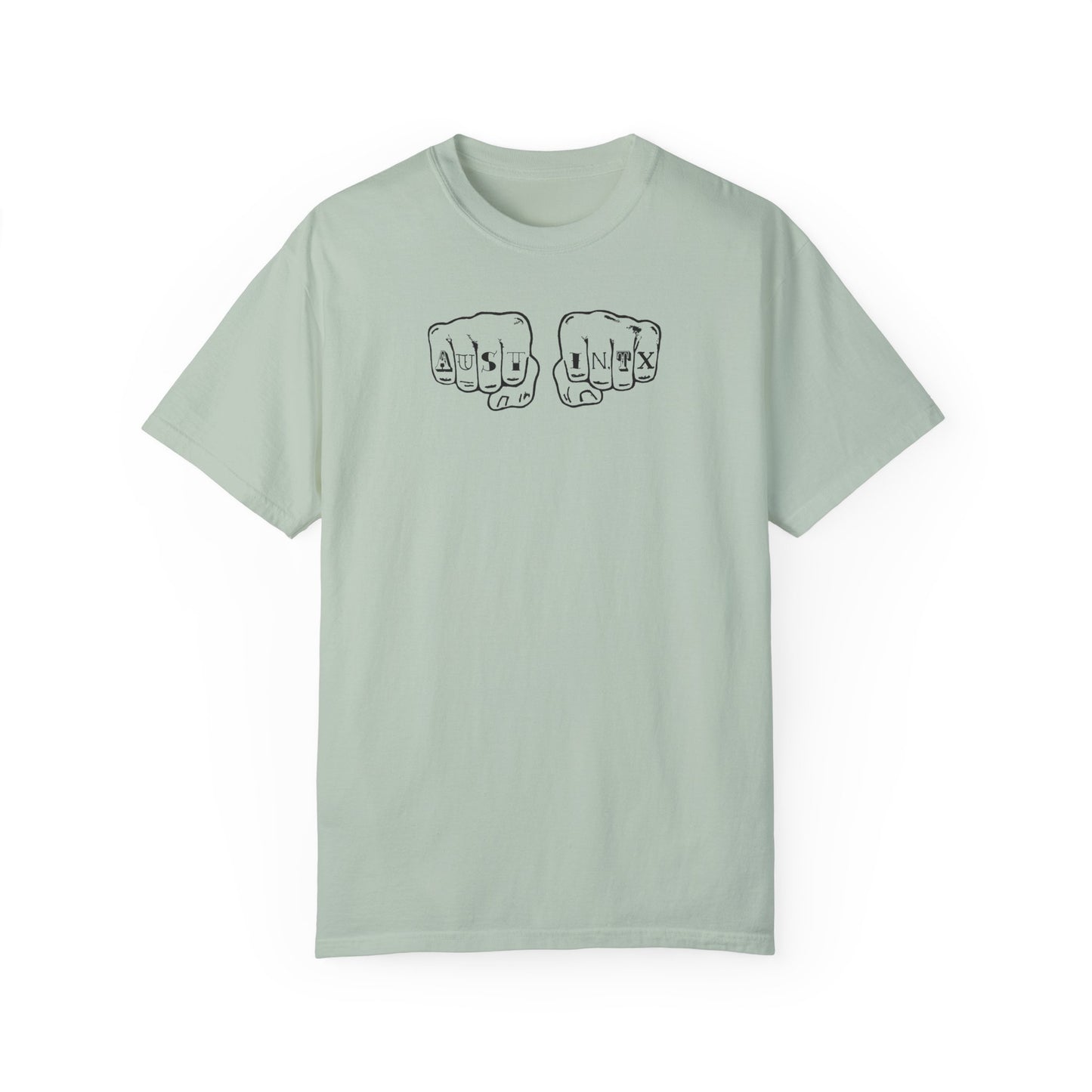 Austin Knuckle Tats - Tattooed Fists Tee