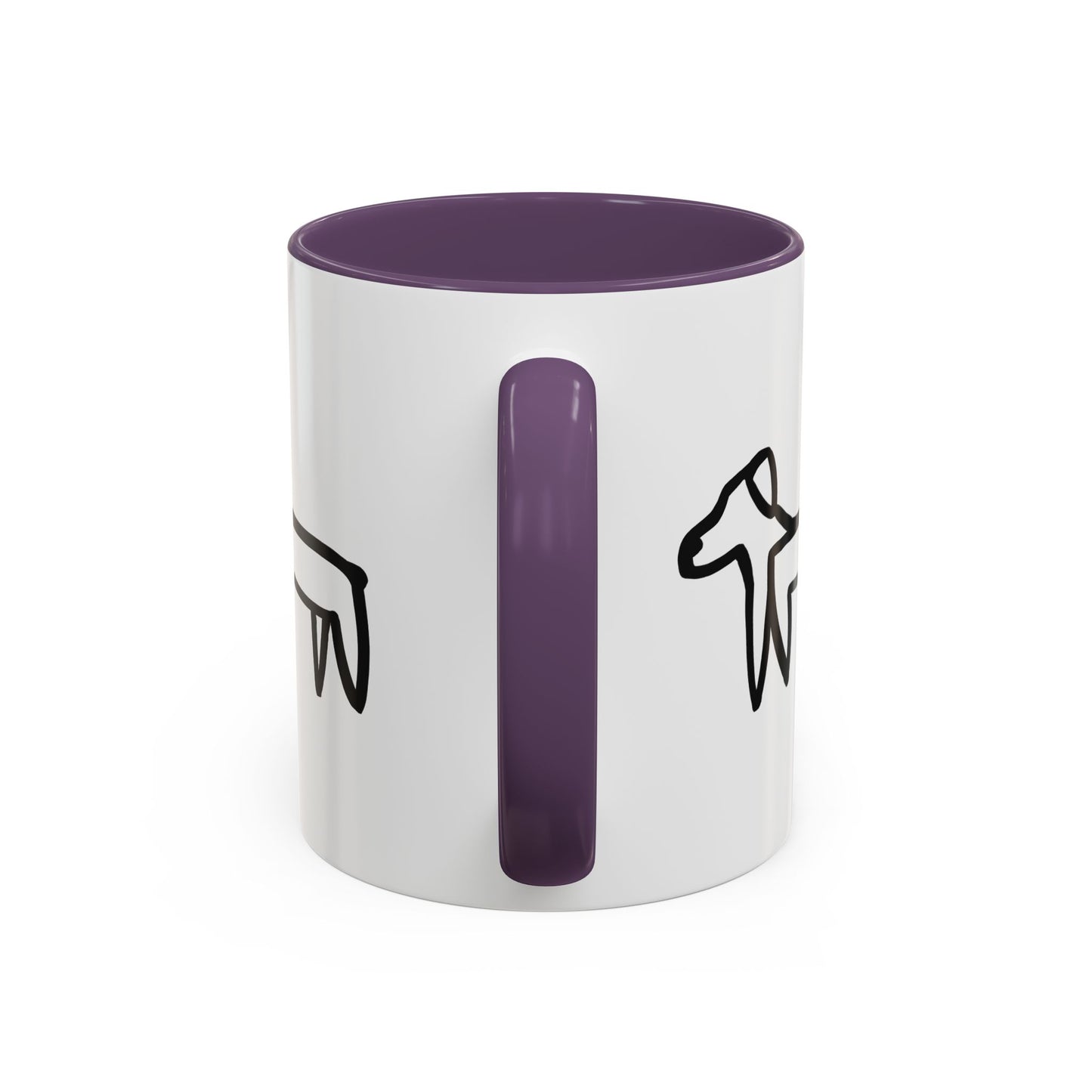 Double Dog Accent Mug