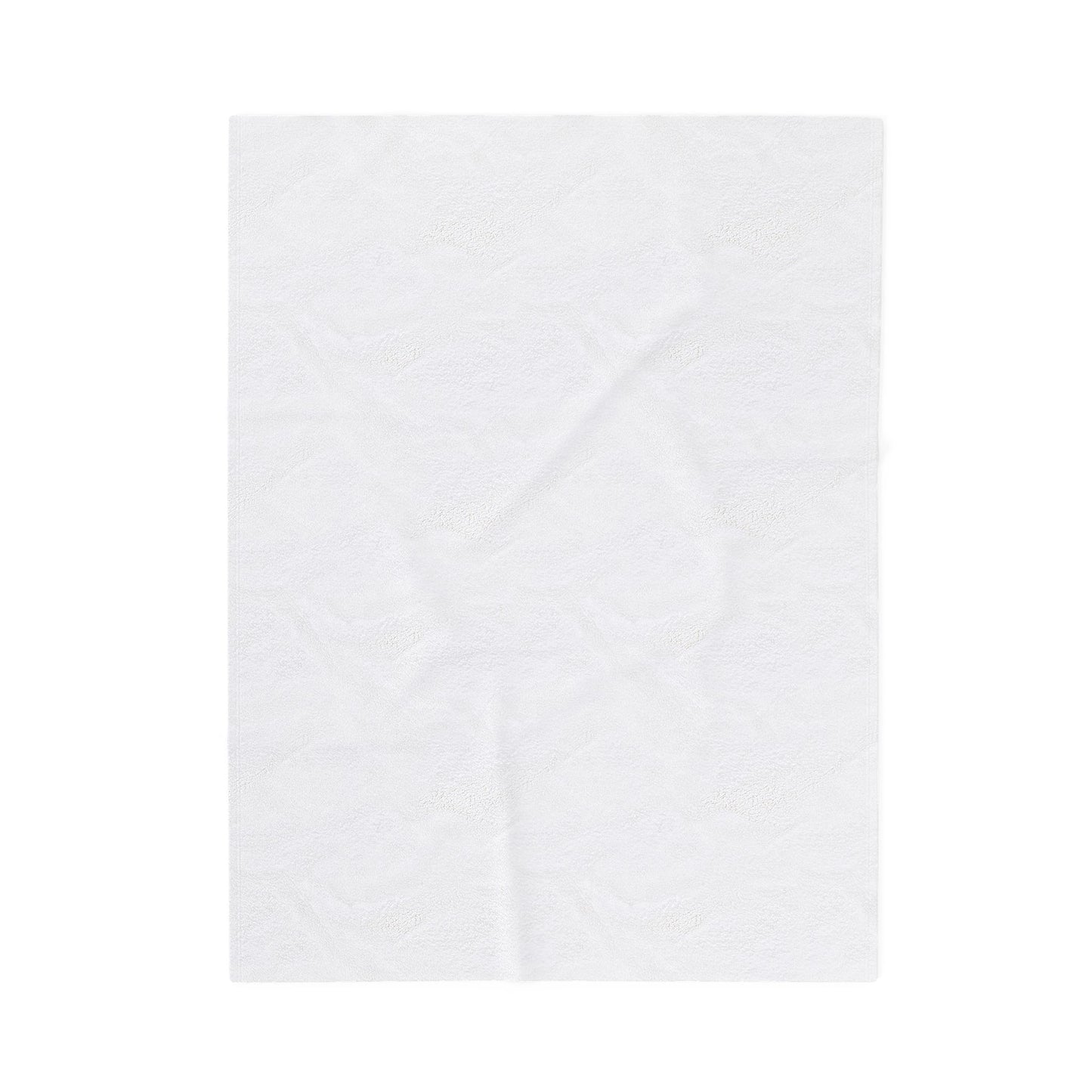 Nora the Dog Heart Throw Blanket (Color Sticker Style on Turquoise Edition)