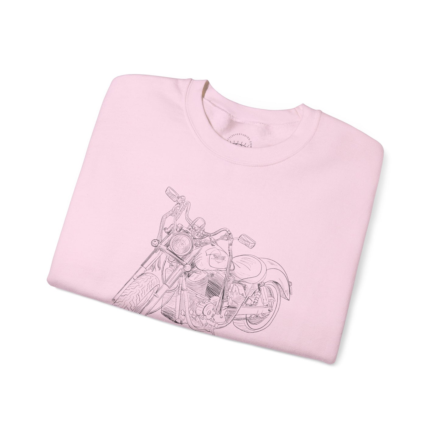 Motorcycle Drawing Sweatshirt