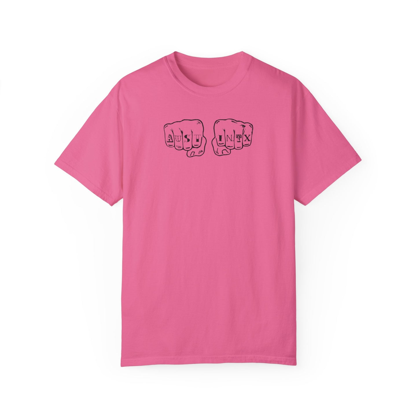 Austin Knuckle Tats - Tattooed Fists Tee