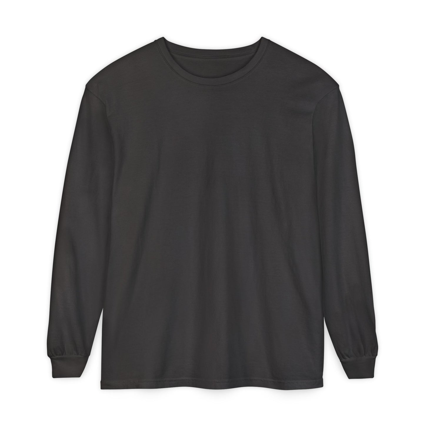 Five Finger Discount Outline Long Sleeve Tee Back Design - Sesame Street The Count Parody Shirt