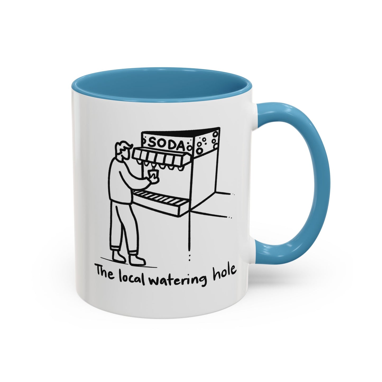 Local Watering Hole Accent Mug